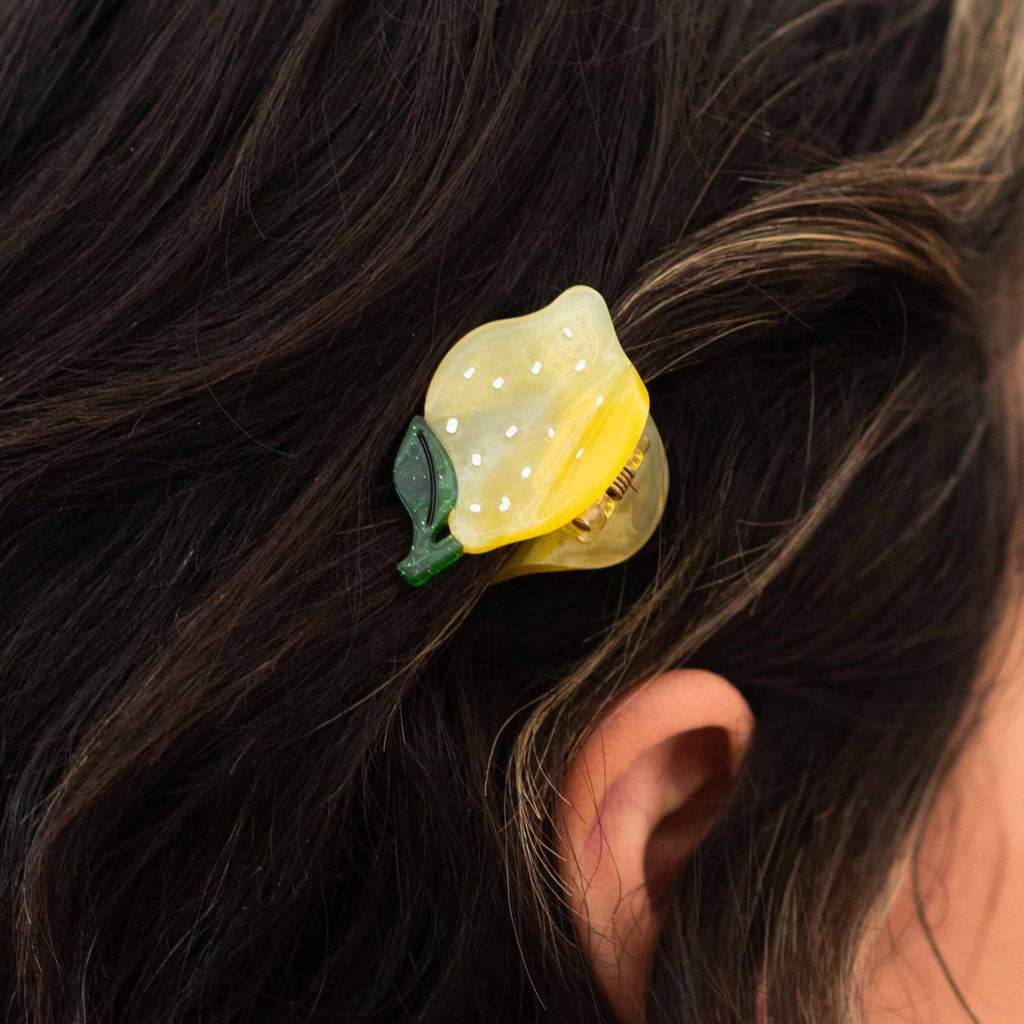 Mini Lemon Hair Claw Accessories Jenny Lemons 