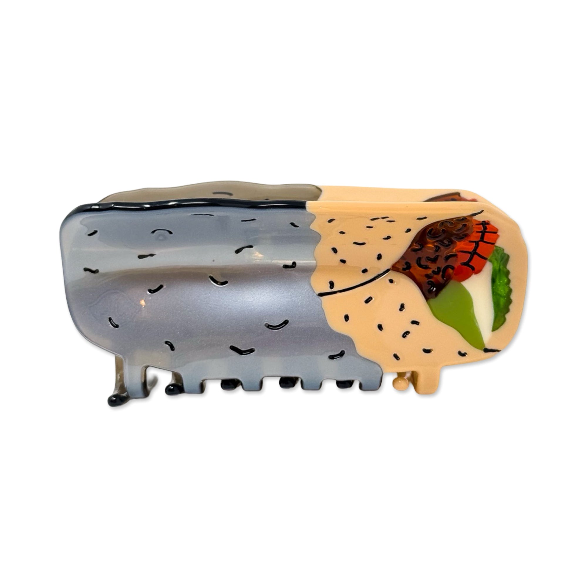 Mission Burrito Hair Claw Accessories Jenny Lemons