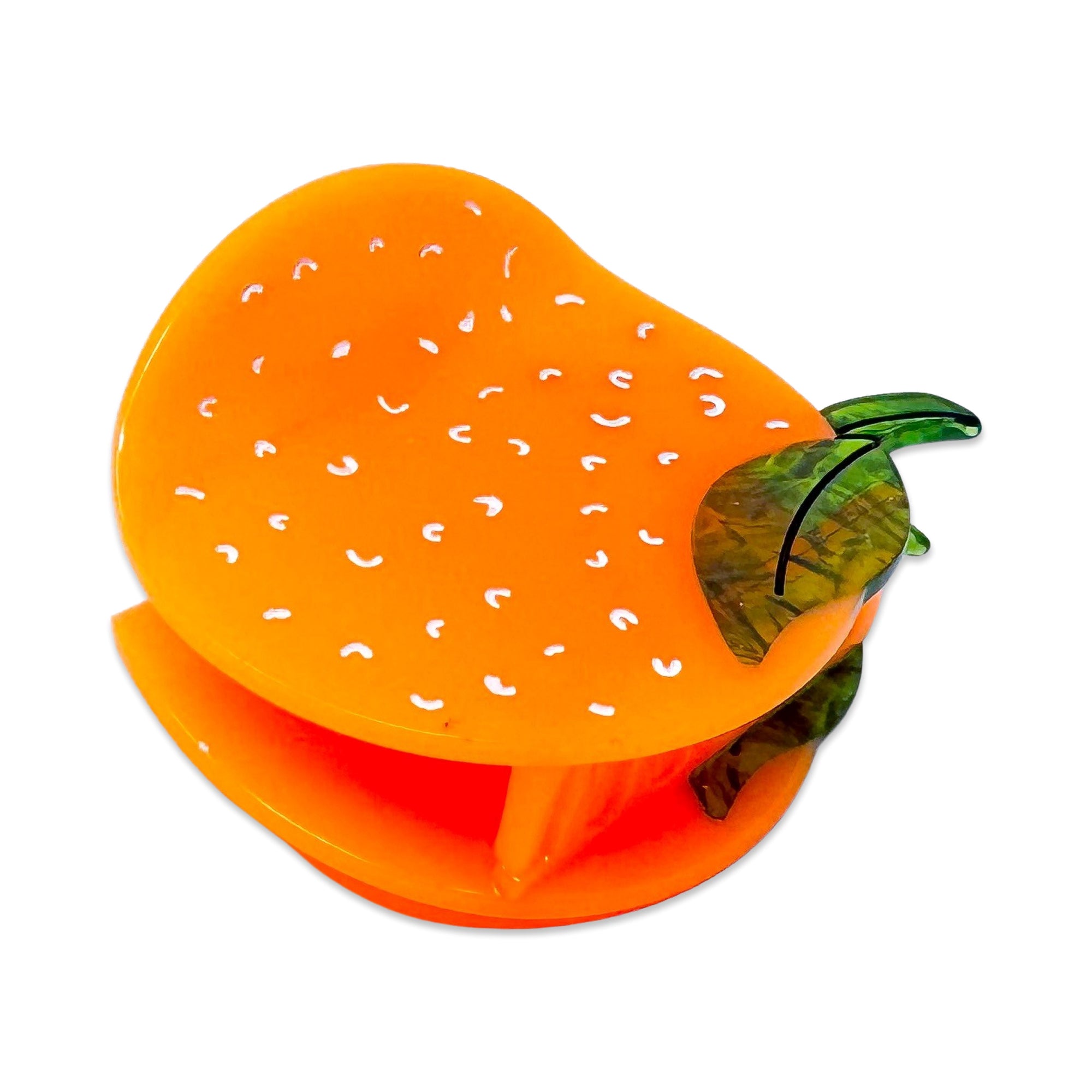 Orange Hair Claw Accessories Jenny Lemons