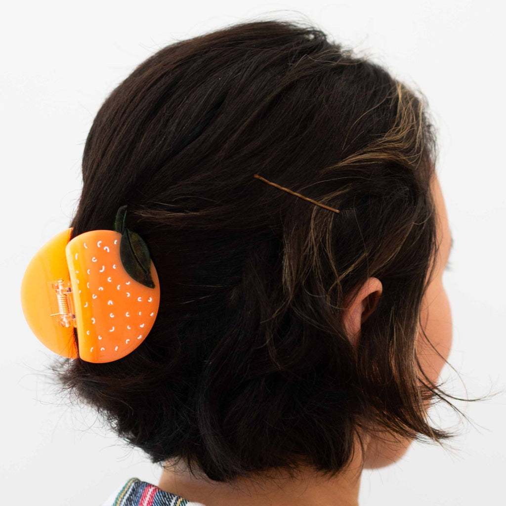 Orange Hair Claw Accessories Jenny Lemons 