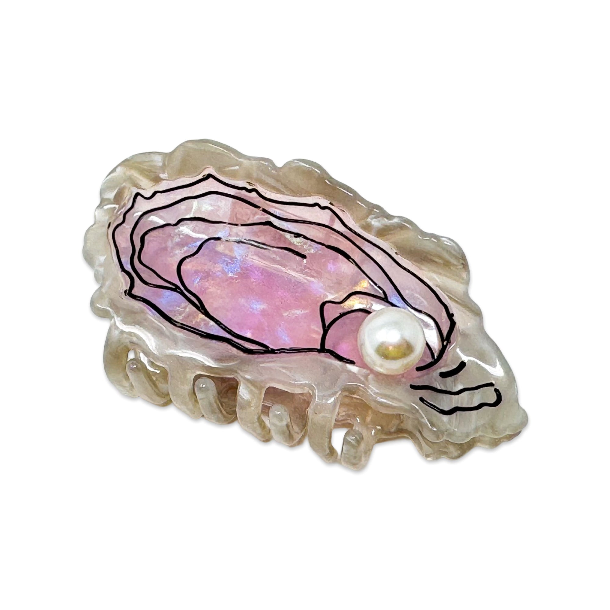 Oyster Hair Claw Accessories Jenny Lemons