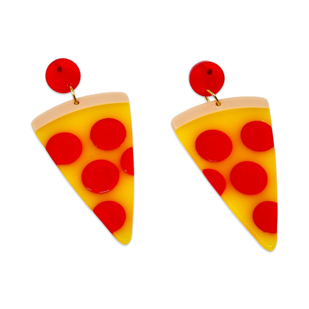 Pizza Party Earrings Jewelry Jenny Lemons 