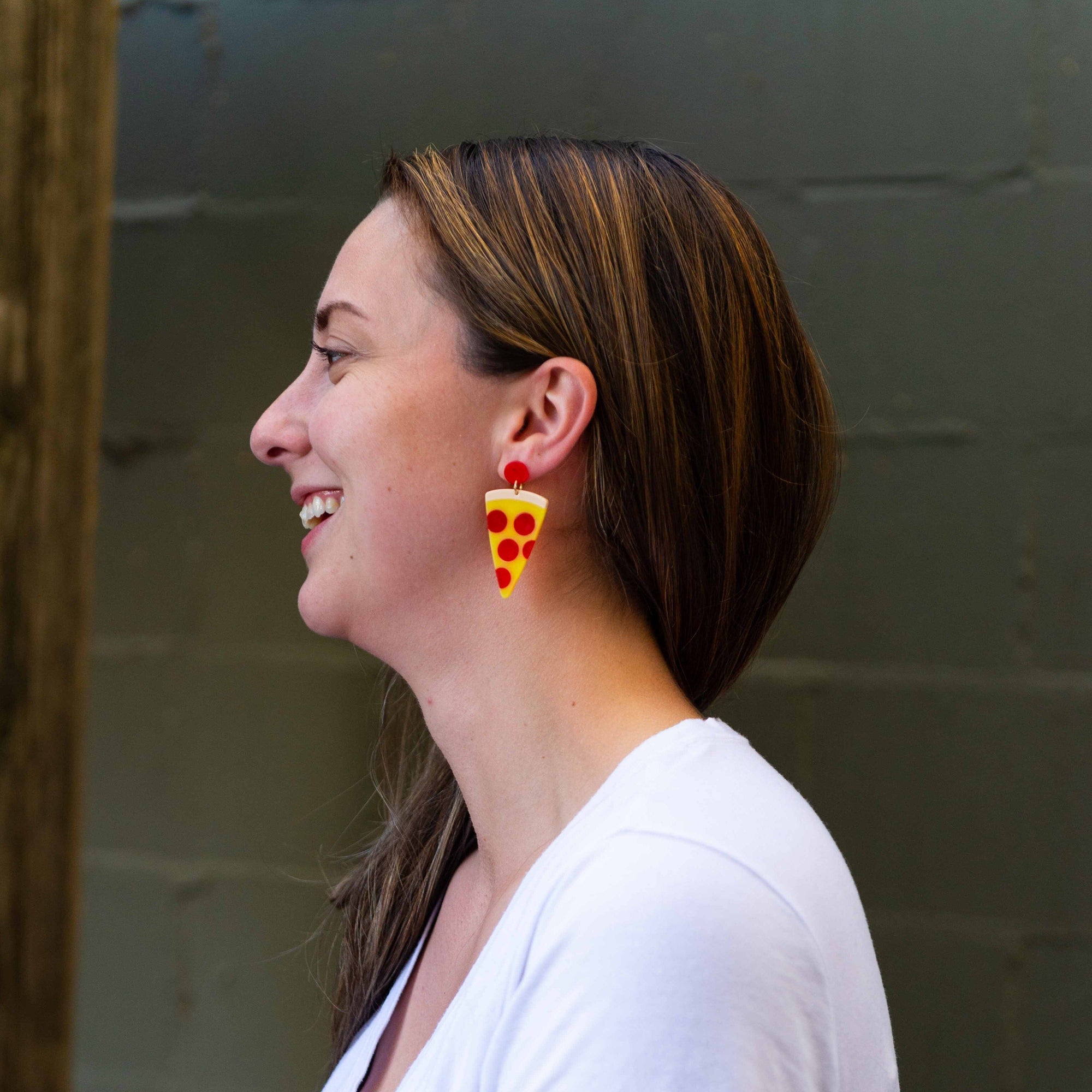 Pizza Party Earrings Jewelry Jenny Lemons