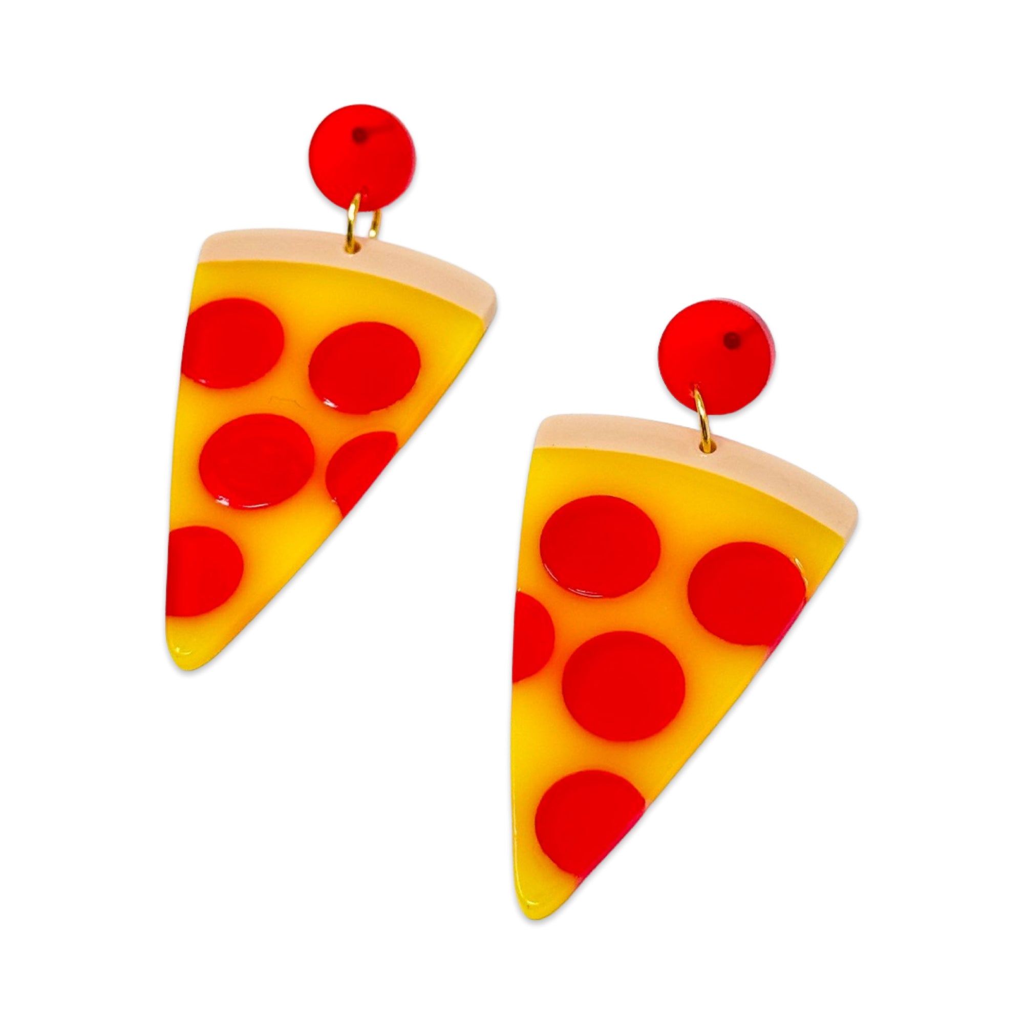 Pizza Party Earrings Jewelry Jenny Lemons