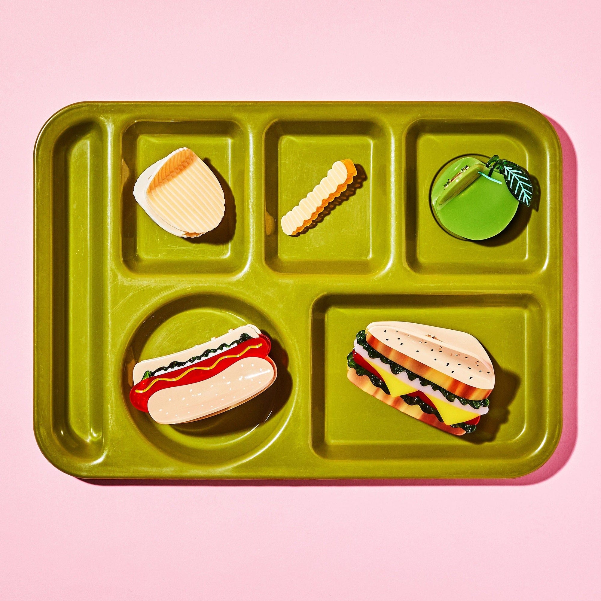 Ruffle Chip Hair Claw Accessories Jenny Lemons