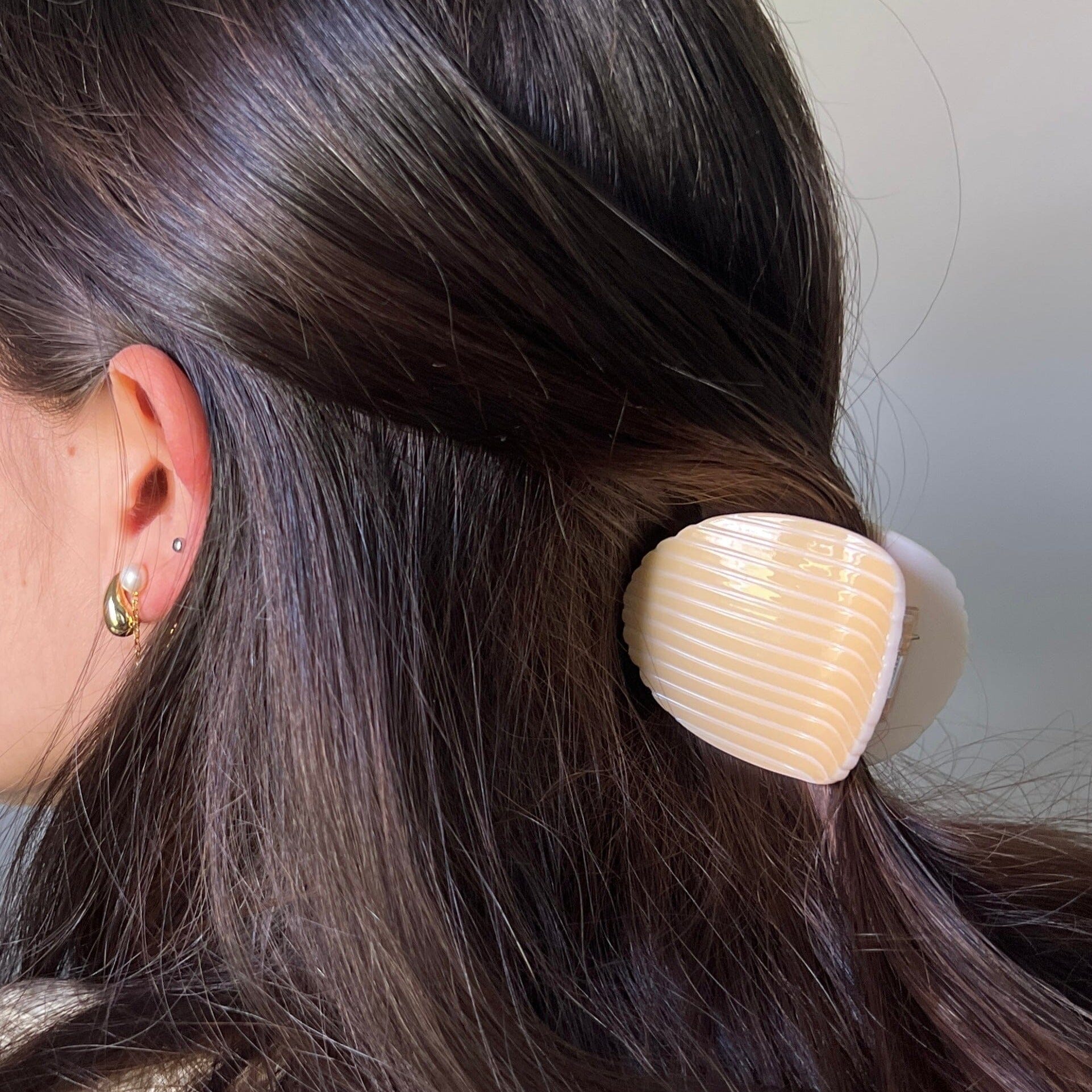 Ruffle Chip Hair Claw Accessories Jenny Lemons