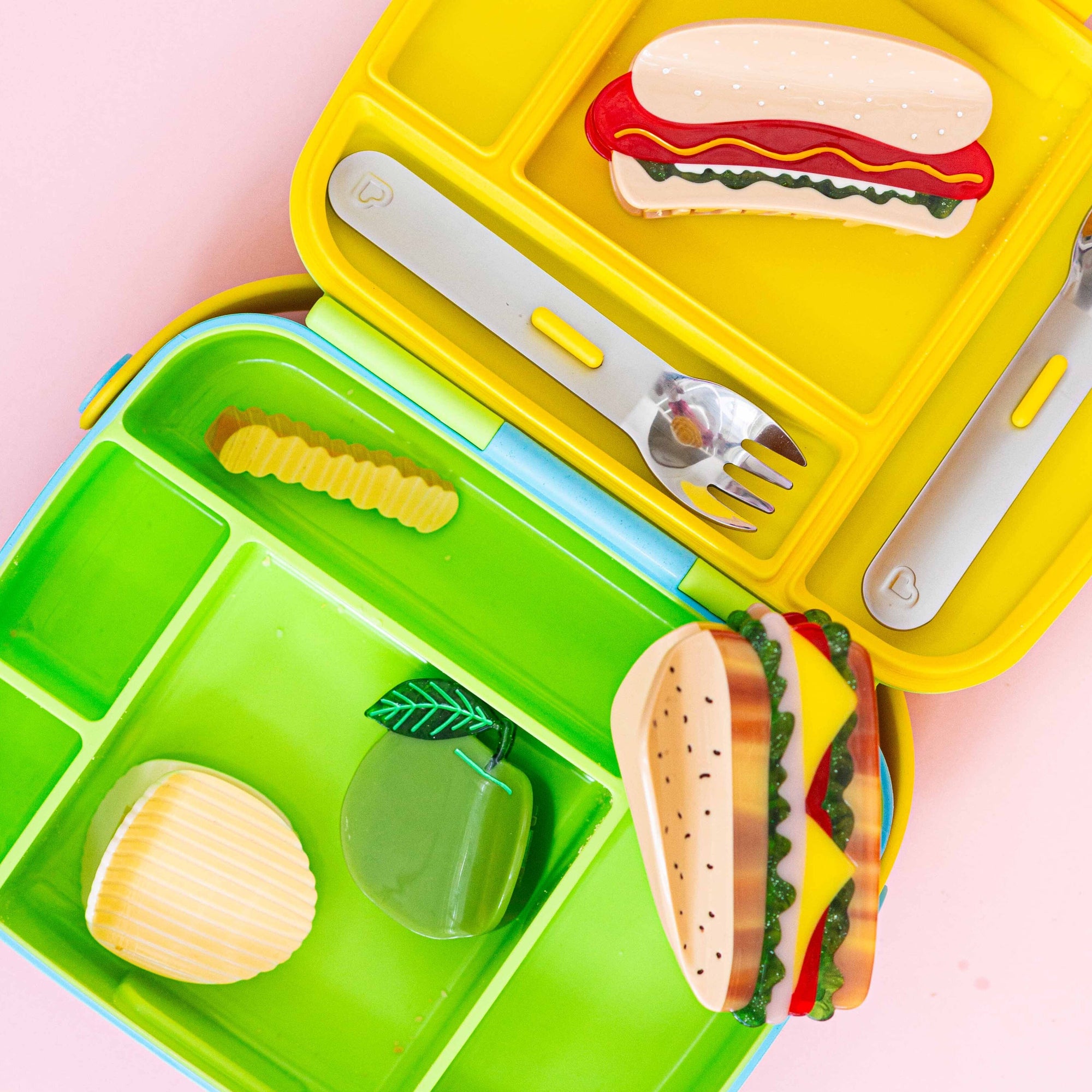 Ruffle Chip Hair Claw Accessories Jenny Lemons