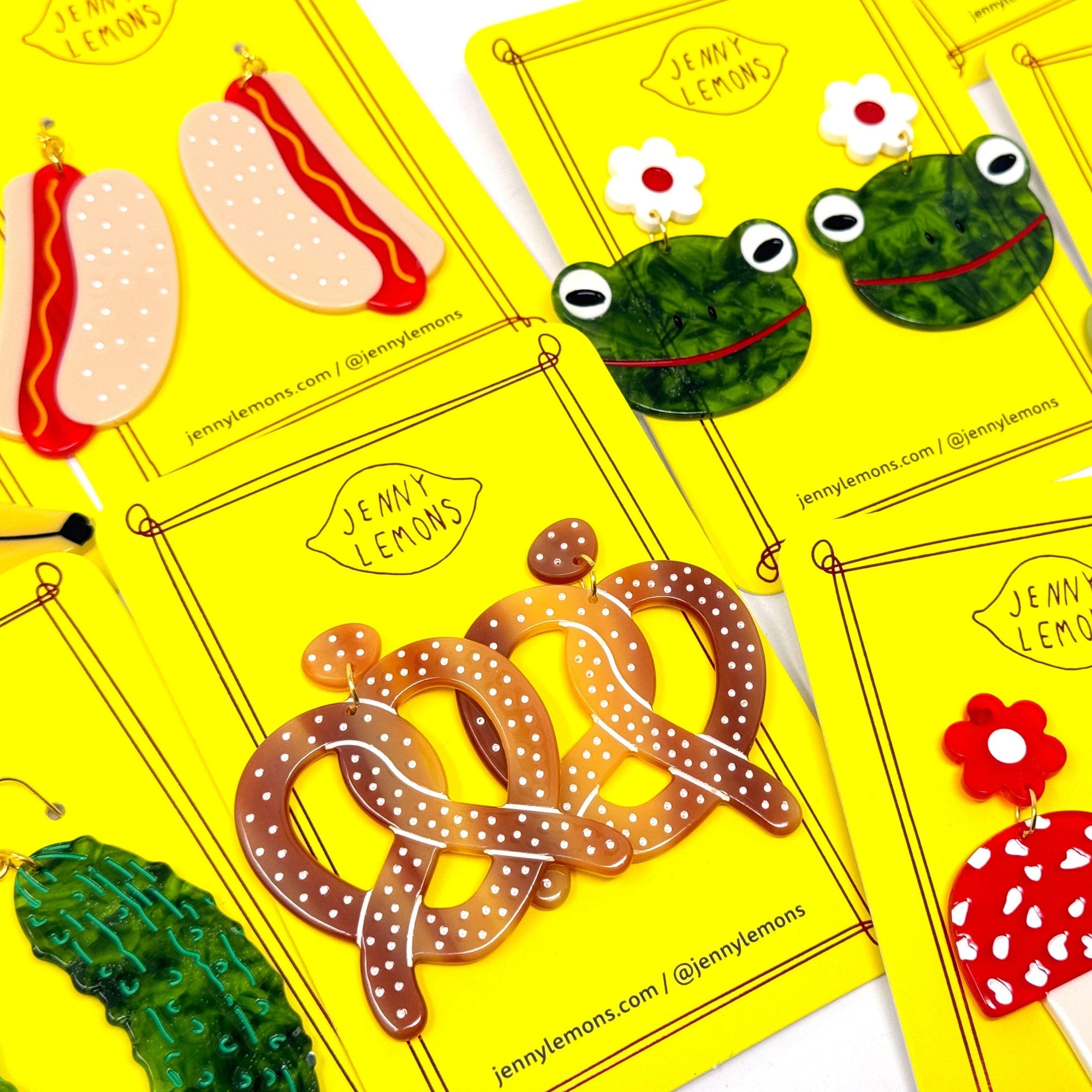 Twisted Pretzel Earrings Jewelry Jenny Lemons