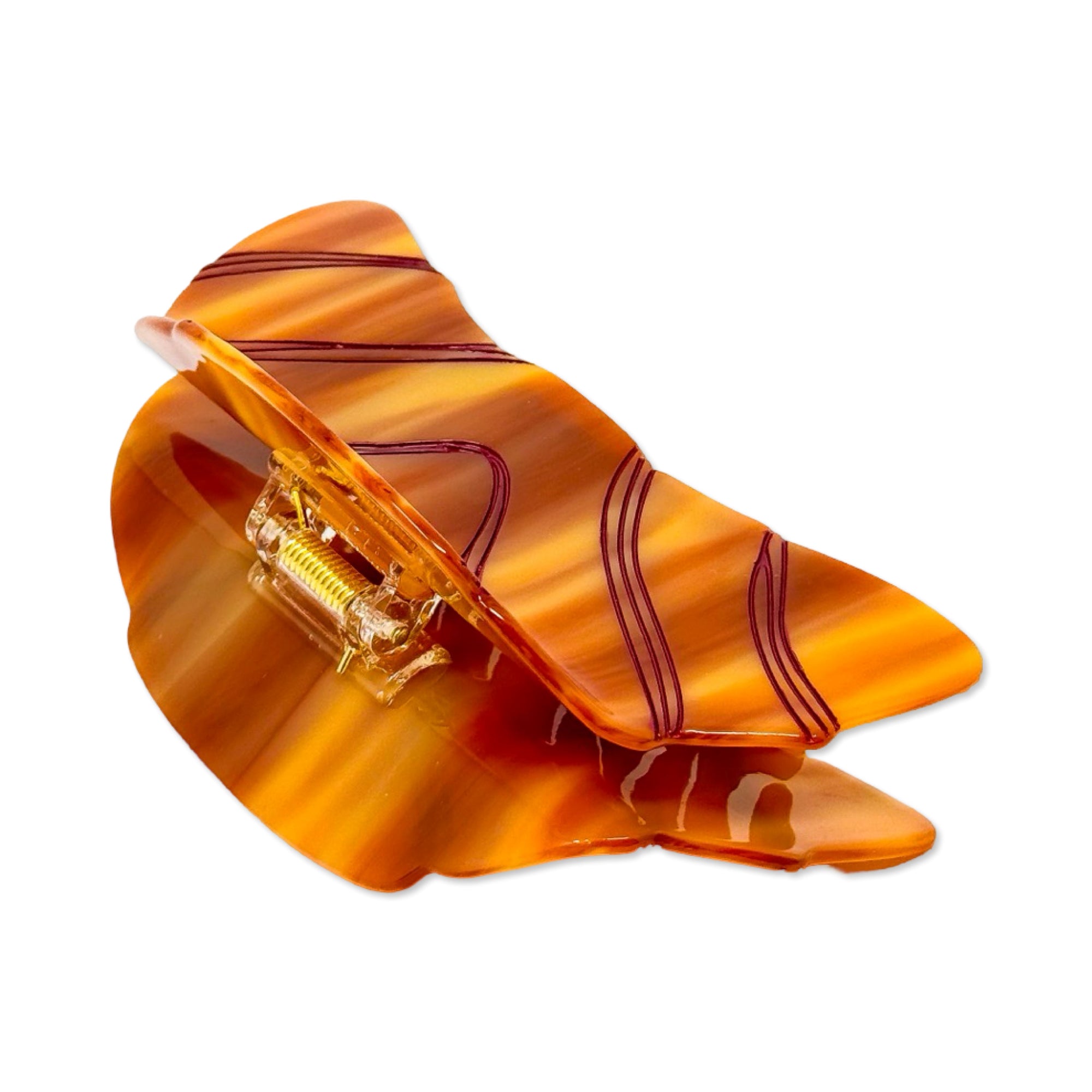 XL Croissant Hair Claw 5.5" Long Accessories Jenny Lemons