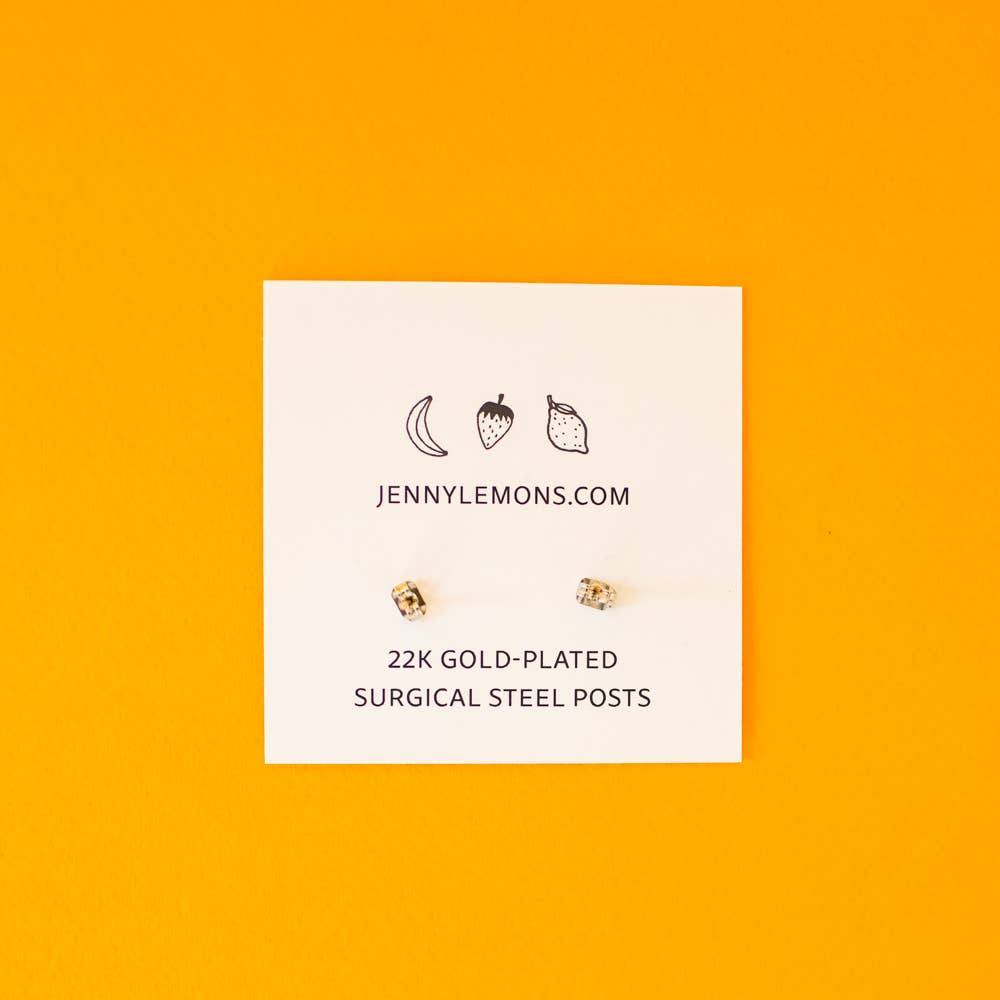 Banana Enamel Earrings Earrings Jenny Lemons