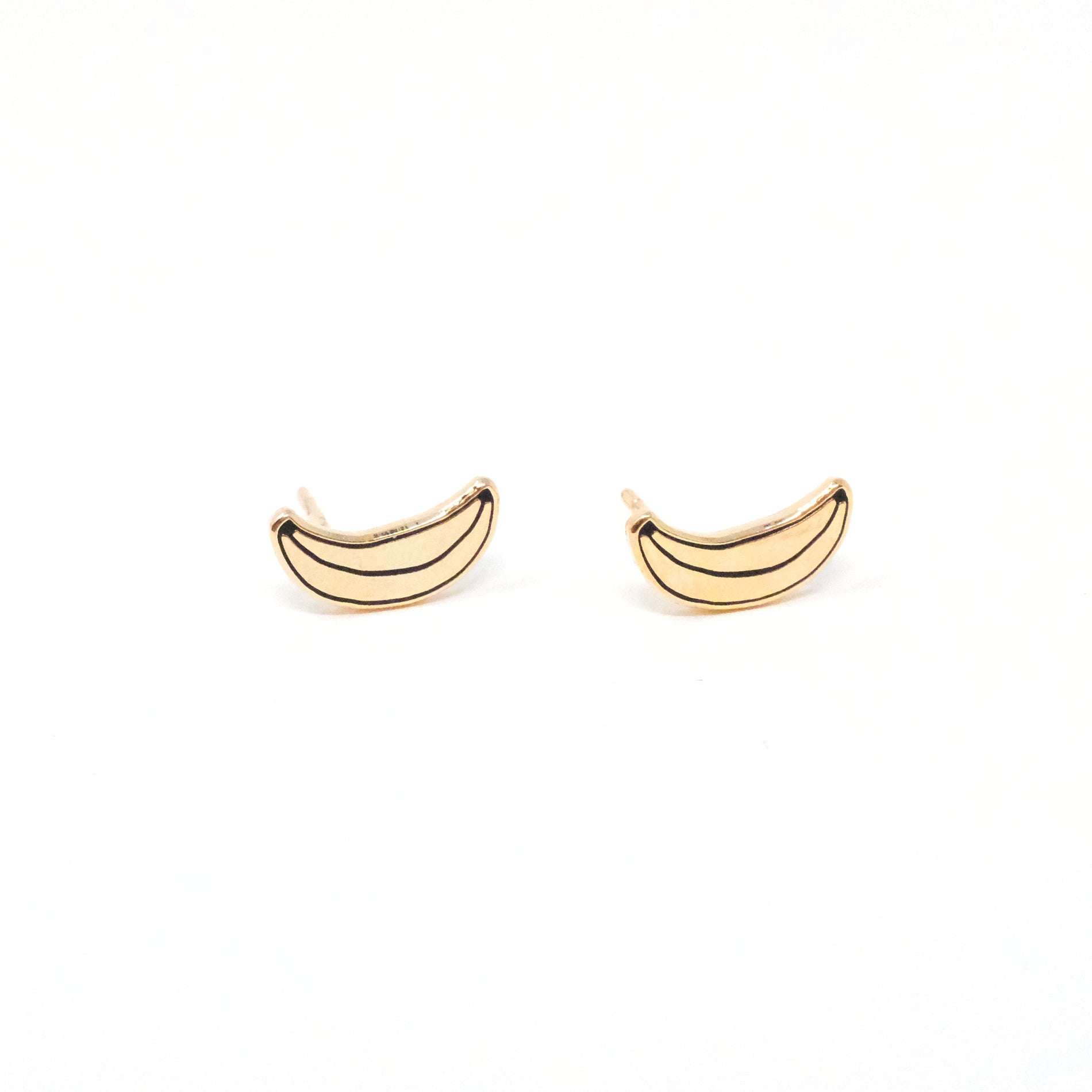 Banana Enamel Earrings Earrings Jenny Lemons