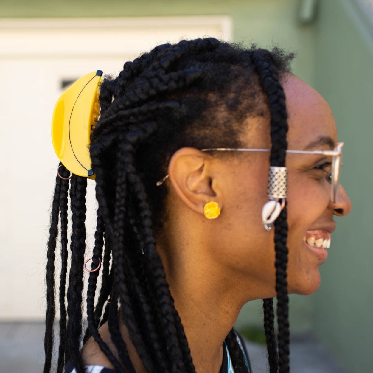 Banana Hair Claw Accessories Jenny Lemons