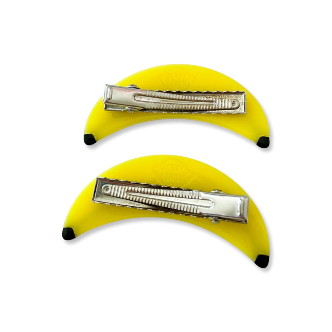 Banana Hair Clip Set Accessories Jenny Lemons