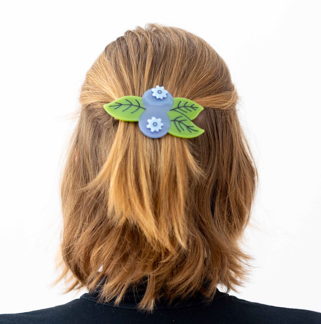 Blueberry French Barrette Accessories Jenny Lemons
