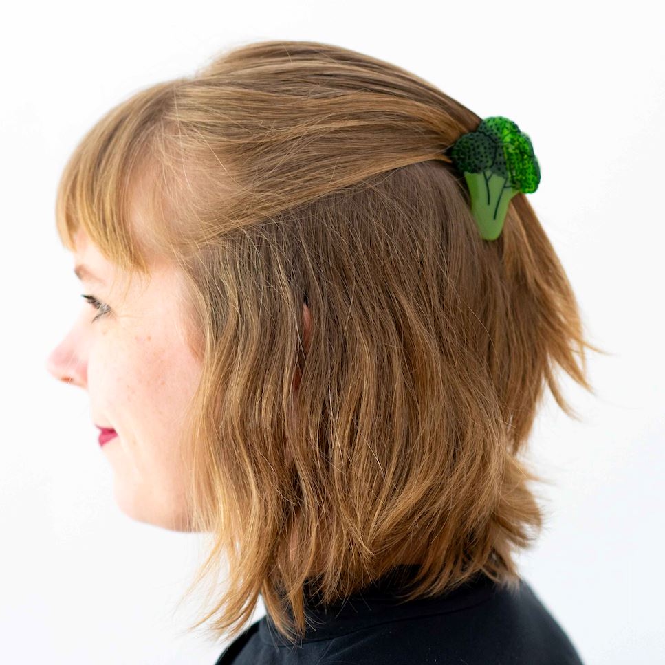 Broccoli Hair Claw Accessories Jenny Lemons