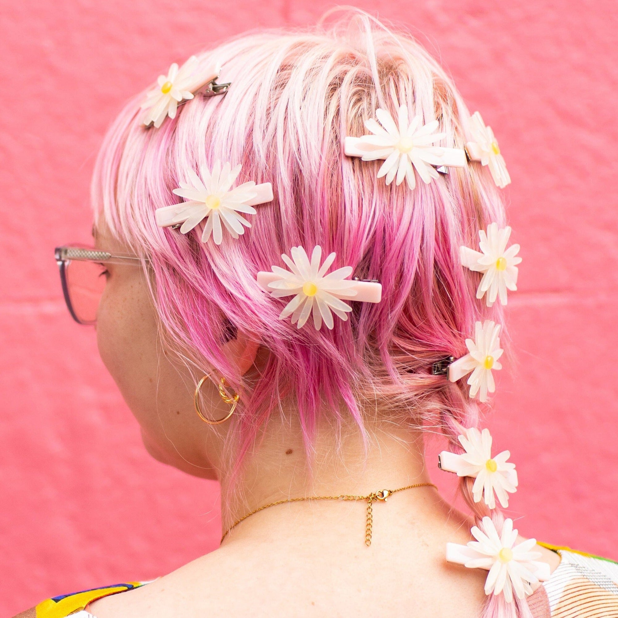 Daisy Hair Clip Accessories Jenny Lemons