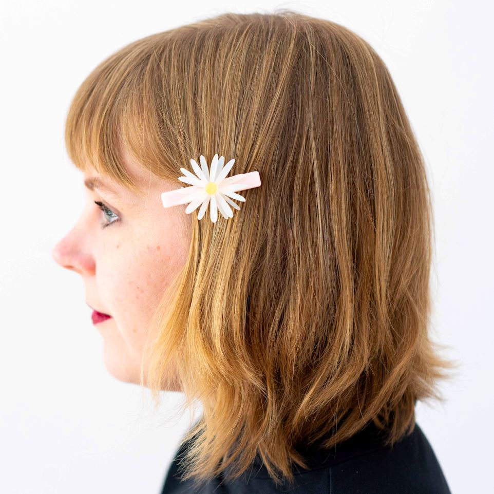 Daisy Hair Clip Accessories Jenny Lemons