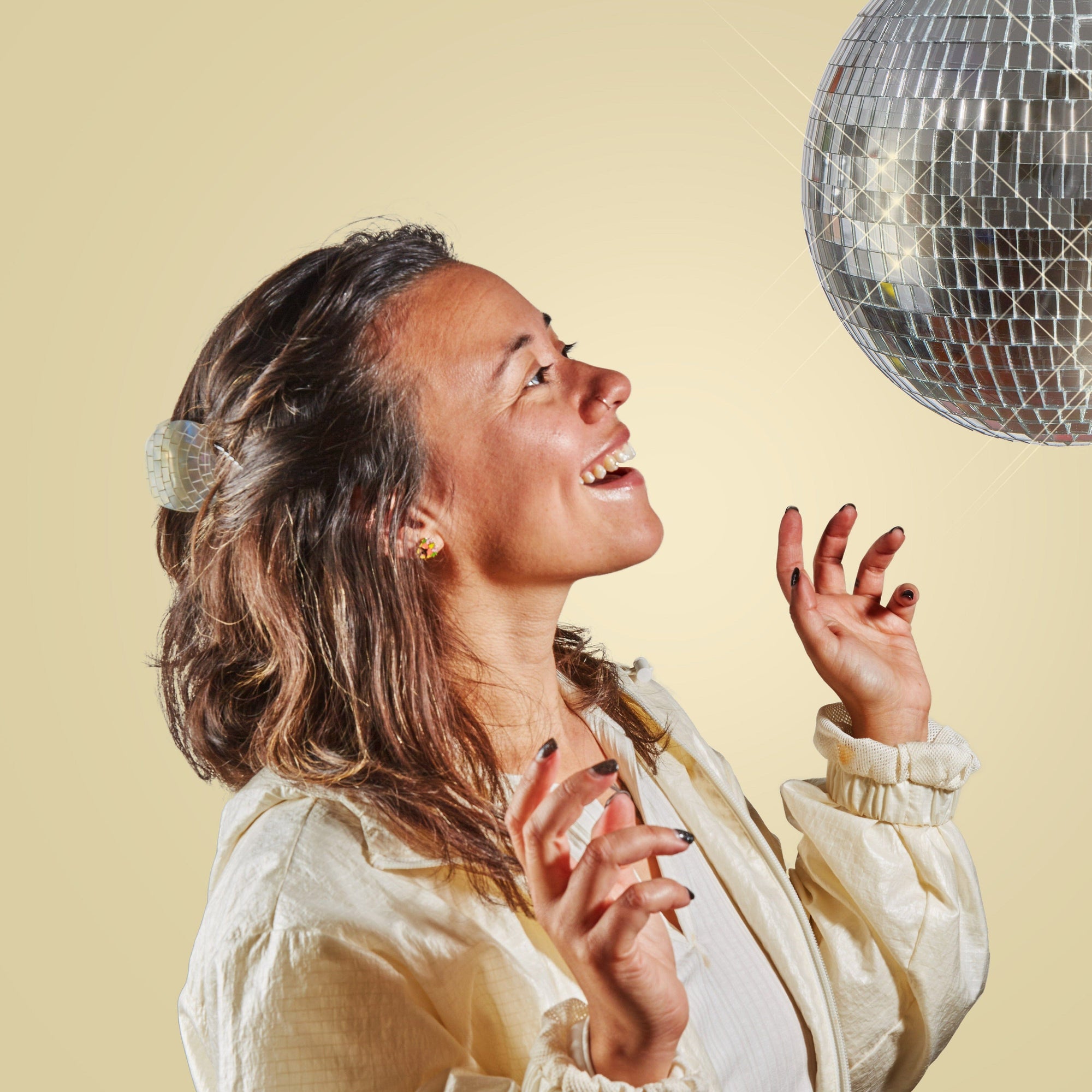 Disco Ball Hair Claw Accessories Jenny Lemons