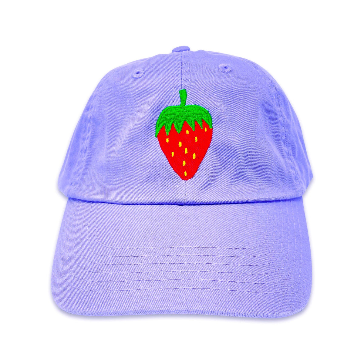 Embroidered Strawberry Hat – Jenny Lemons