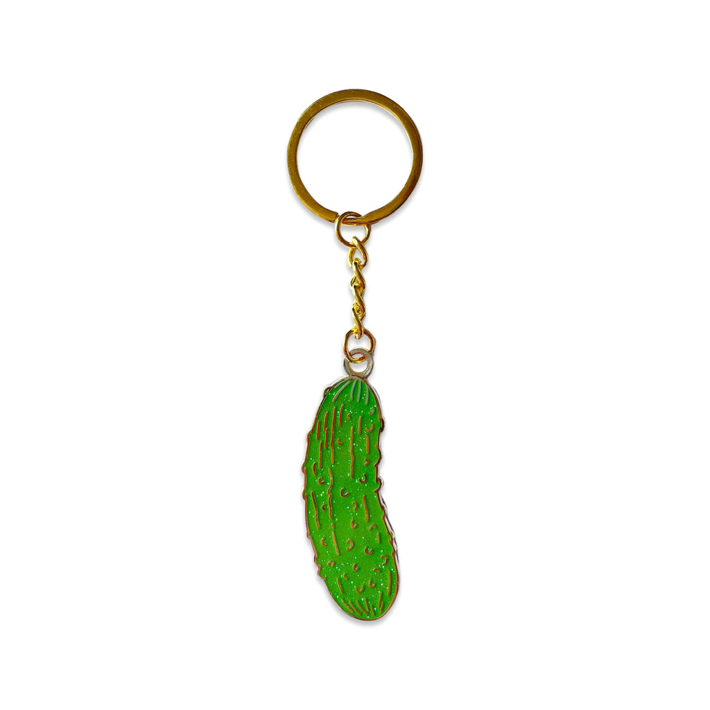Enamel Pickle Keychain Accessories Jenny Lemons 