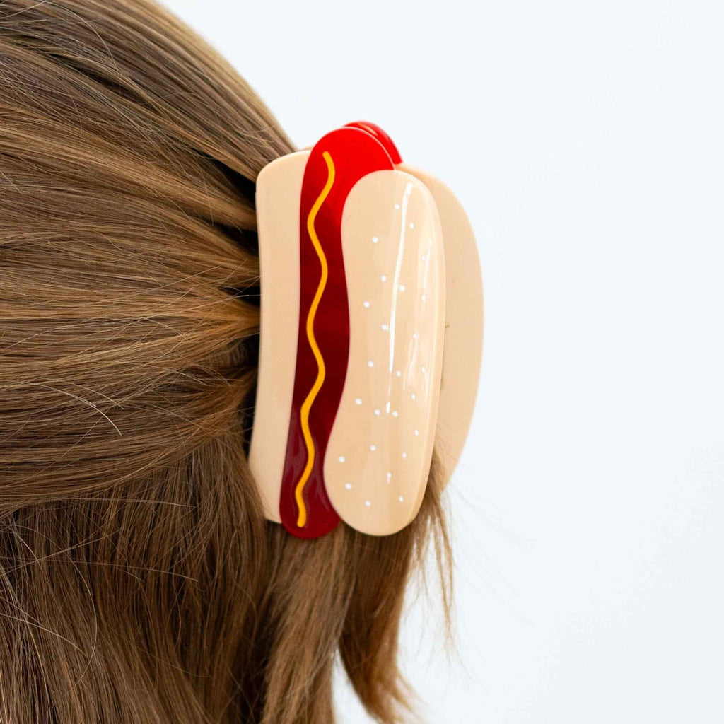 Hot Dog Hair Claw Accessories Jenny Lemons 