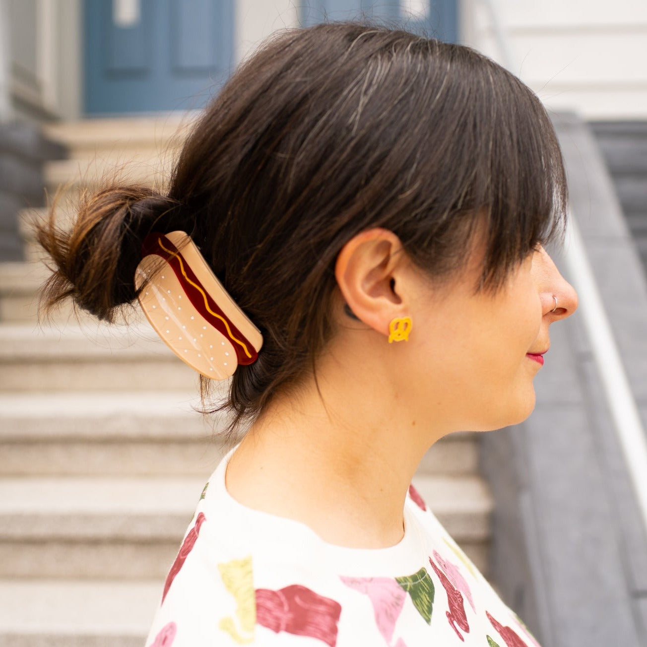 Hot Dog Hair Claw Accessories Jenny Lemons