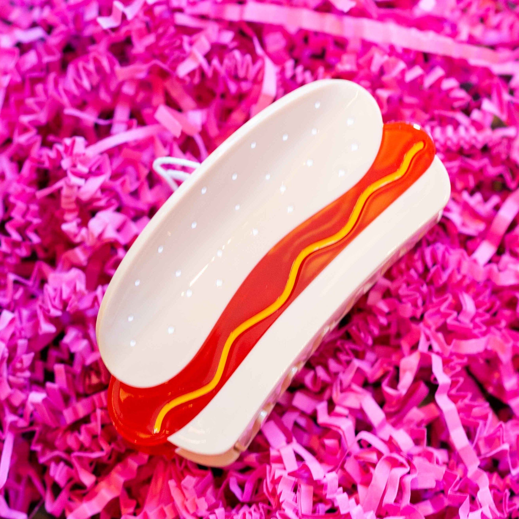 Hot Dog Hair Claw Accessories Jenny Lemons