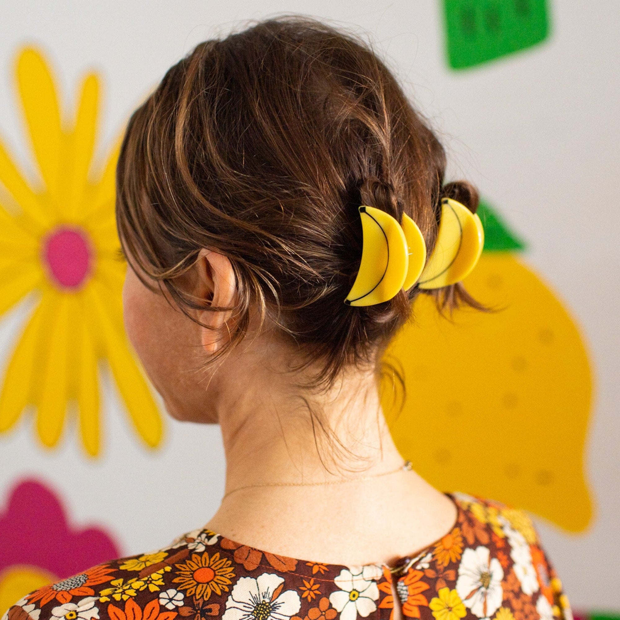 Mini Banana Hair Claw Accessories Jenny Lemons