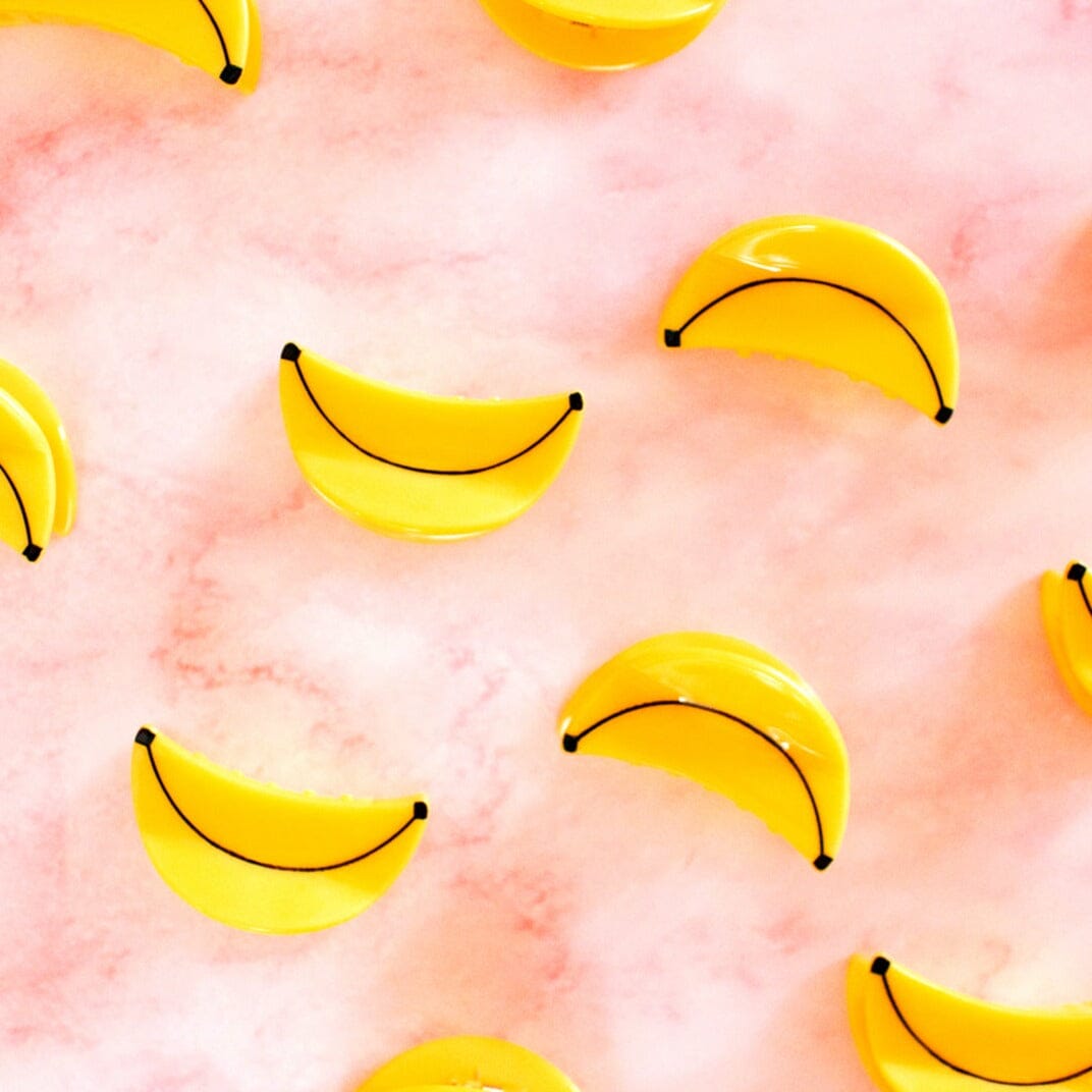 Mini Banana Hair Claw Accessories Jenny Lemons