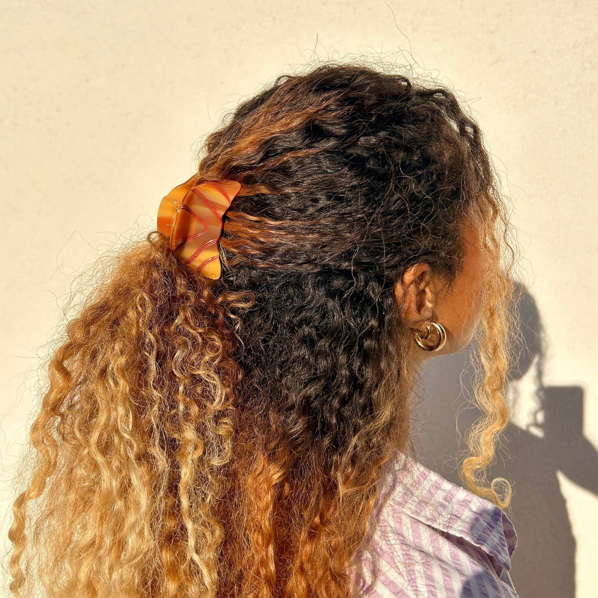 Mini Croissant Hair Claw Accessories Jenny Lemons