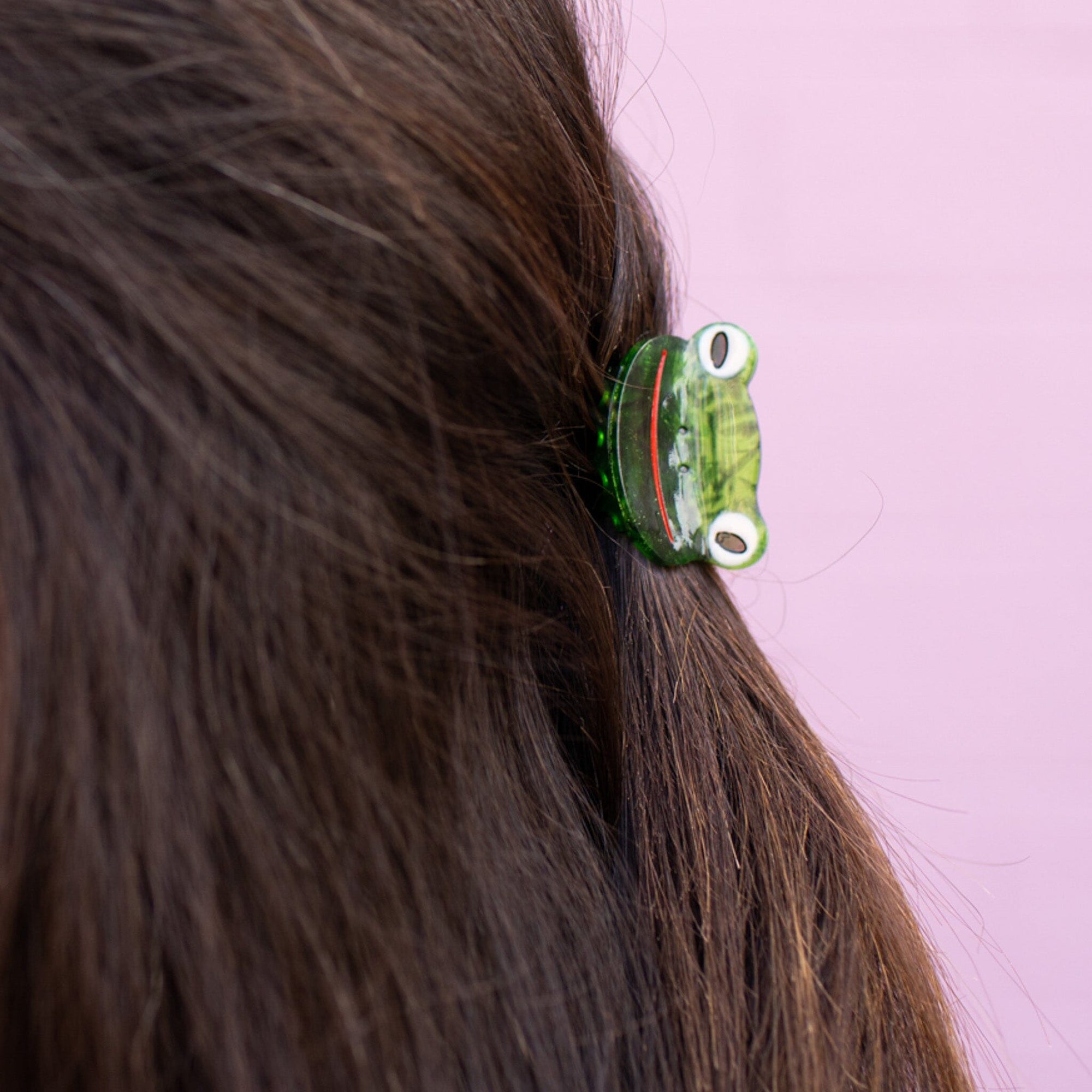 Mini Froggy Hair Claw Accessories Jenny Lemons
