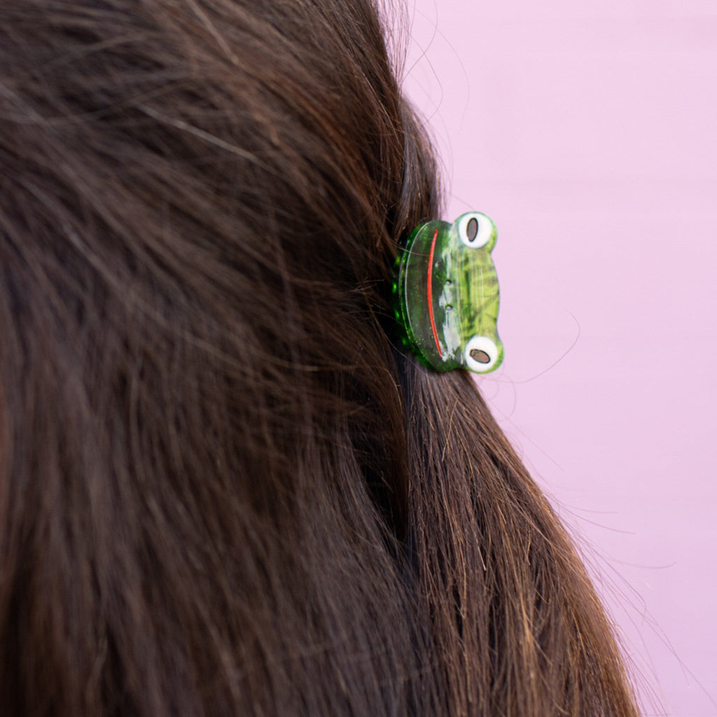Mini Froggy Hair Claw Accessories Jenny Lemons 