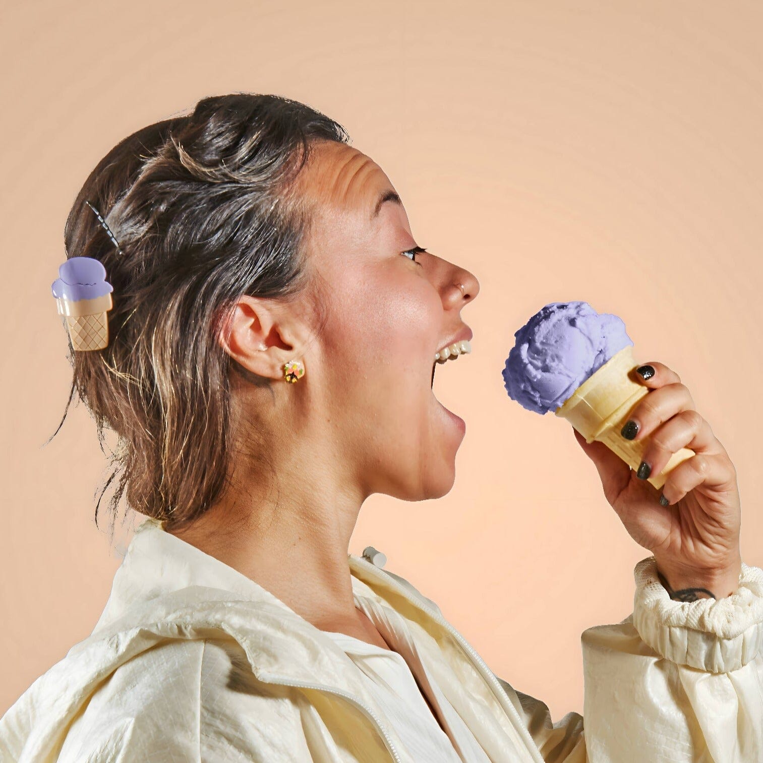 Mini Ice Cream Hair Claw Accessories Jenny Lemons