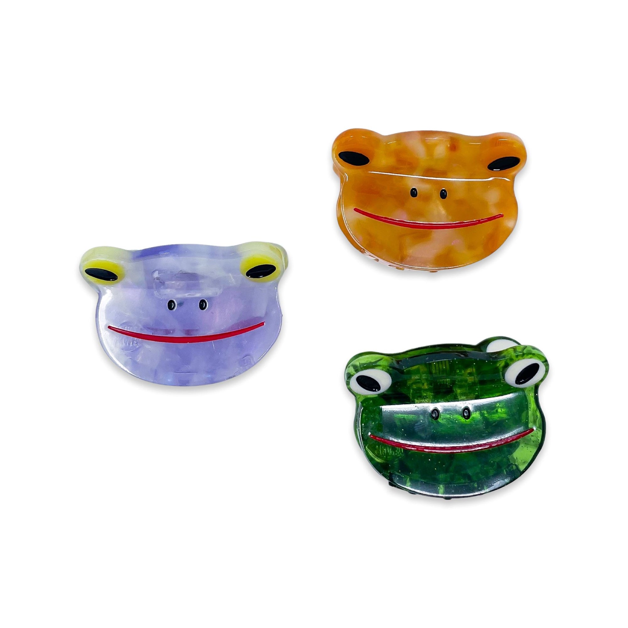 Mini Lilac Froggy Hair Claw Accessories Jenny Lemons