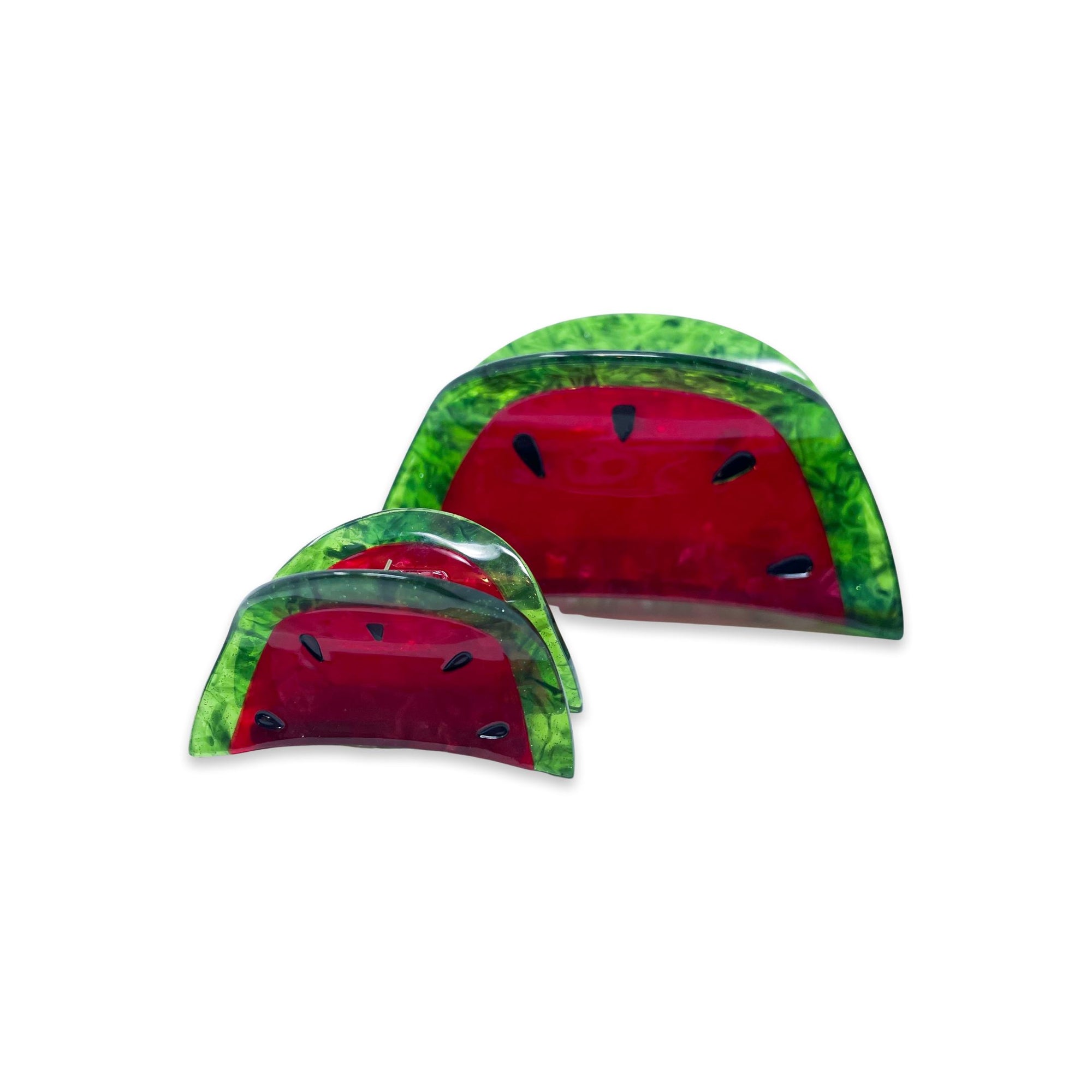 Mini Watermelon Hair Claw Accessories Jenny Lemons