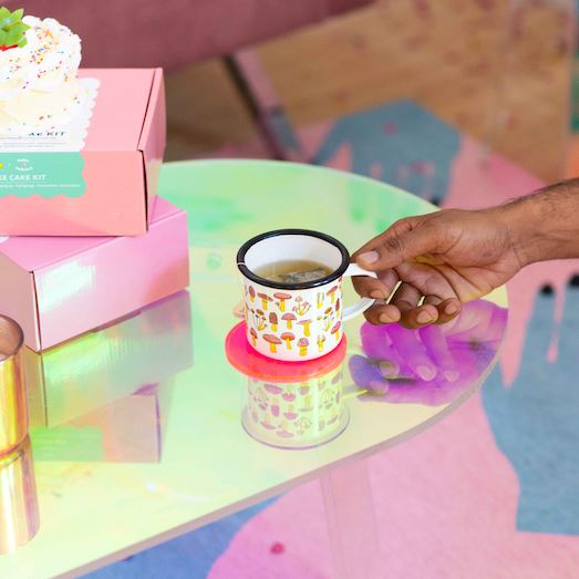 Mushrooms Enamel Mug Home Goods Jenny Lemons