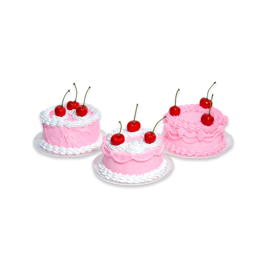 Pink Cherry Fake Cake Craft Kit Art/Craft Supplies Jenny Lemons 