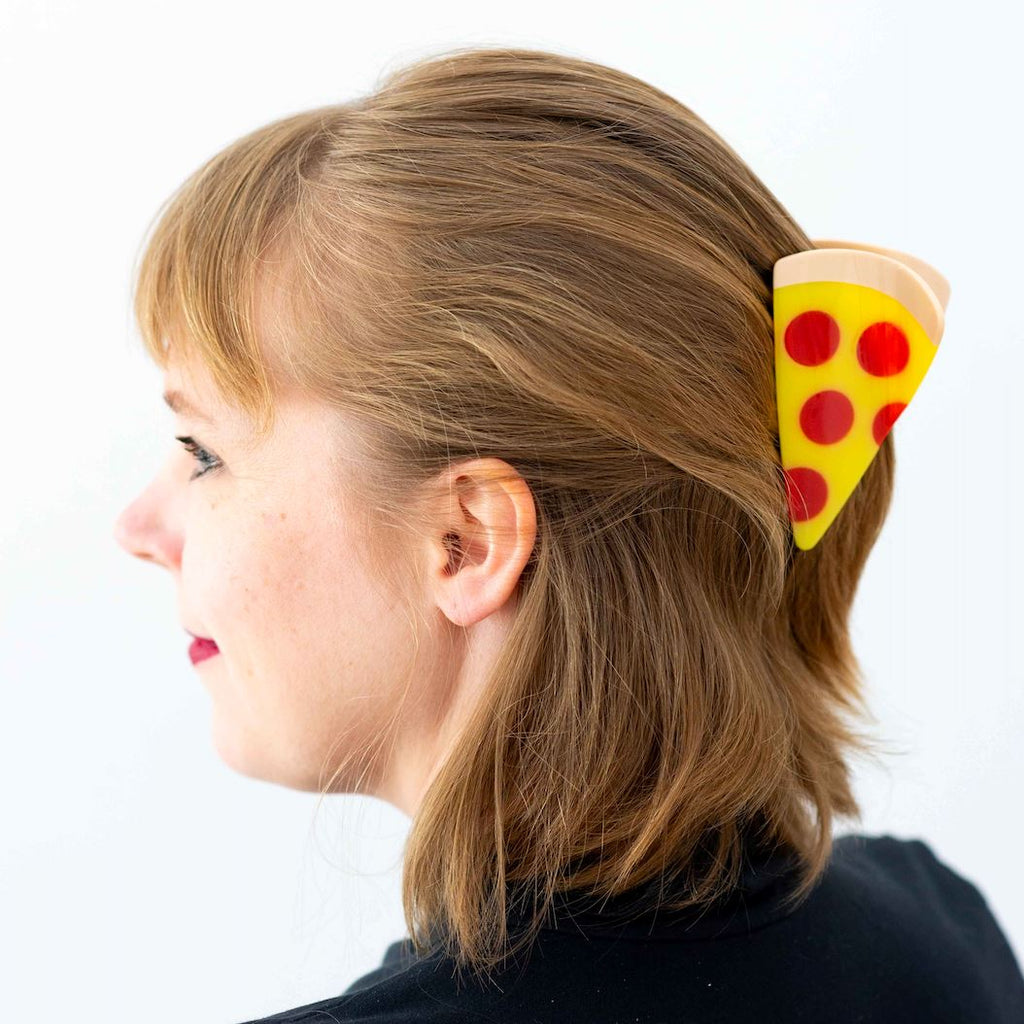Pizza Hair Claw Accessories Jenny Lemons 