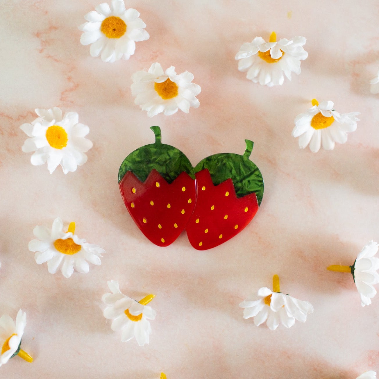 *PREORDER* Strawberry French Barrette Accessories Jenny Lemons