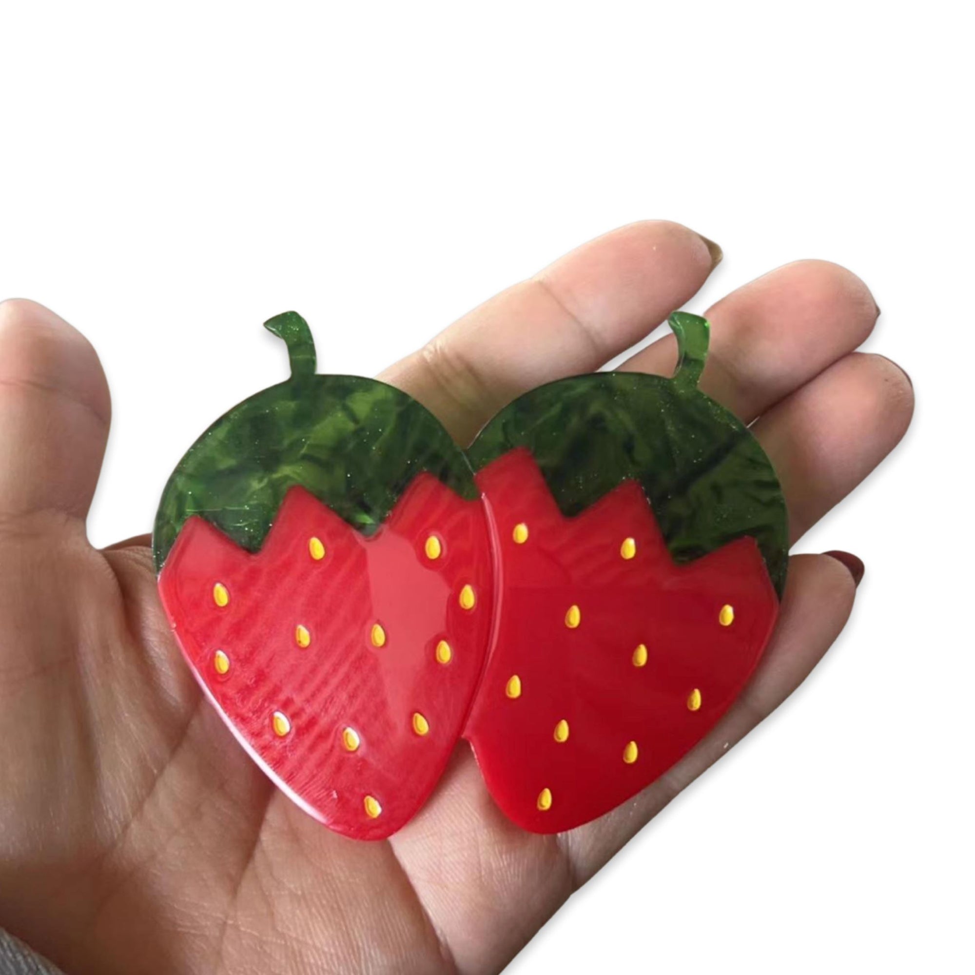 *PREORDER* Strawberry French Barrette Accessories Jenny Lemons