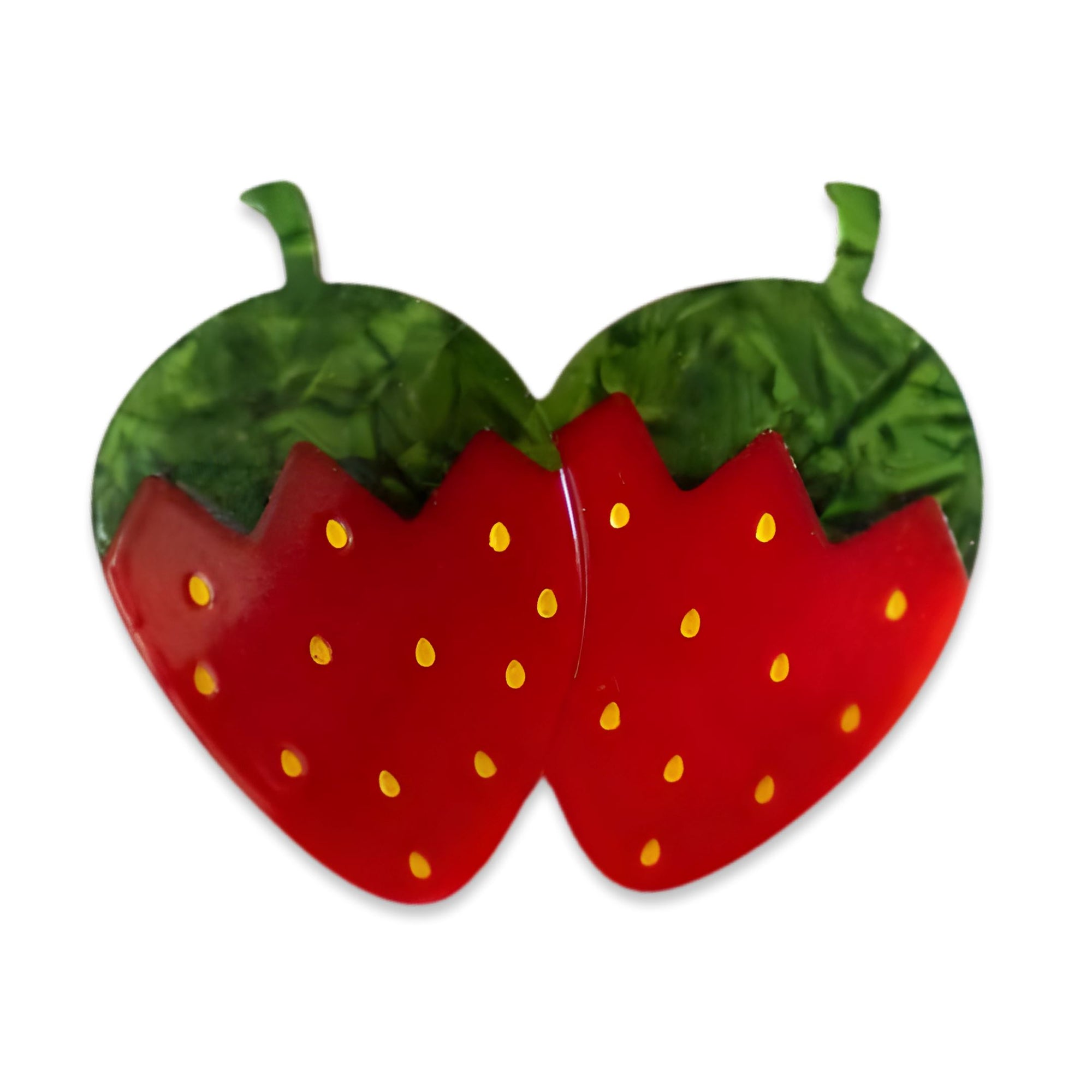 Strawberry French Barrette Accessories Jenny Lemons