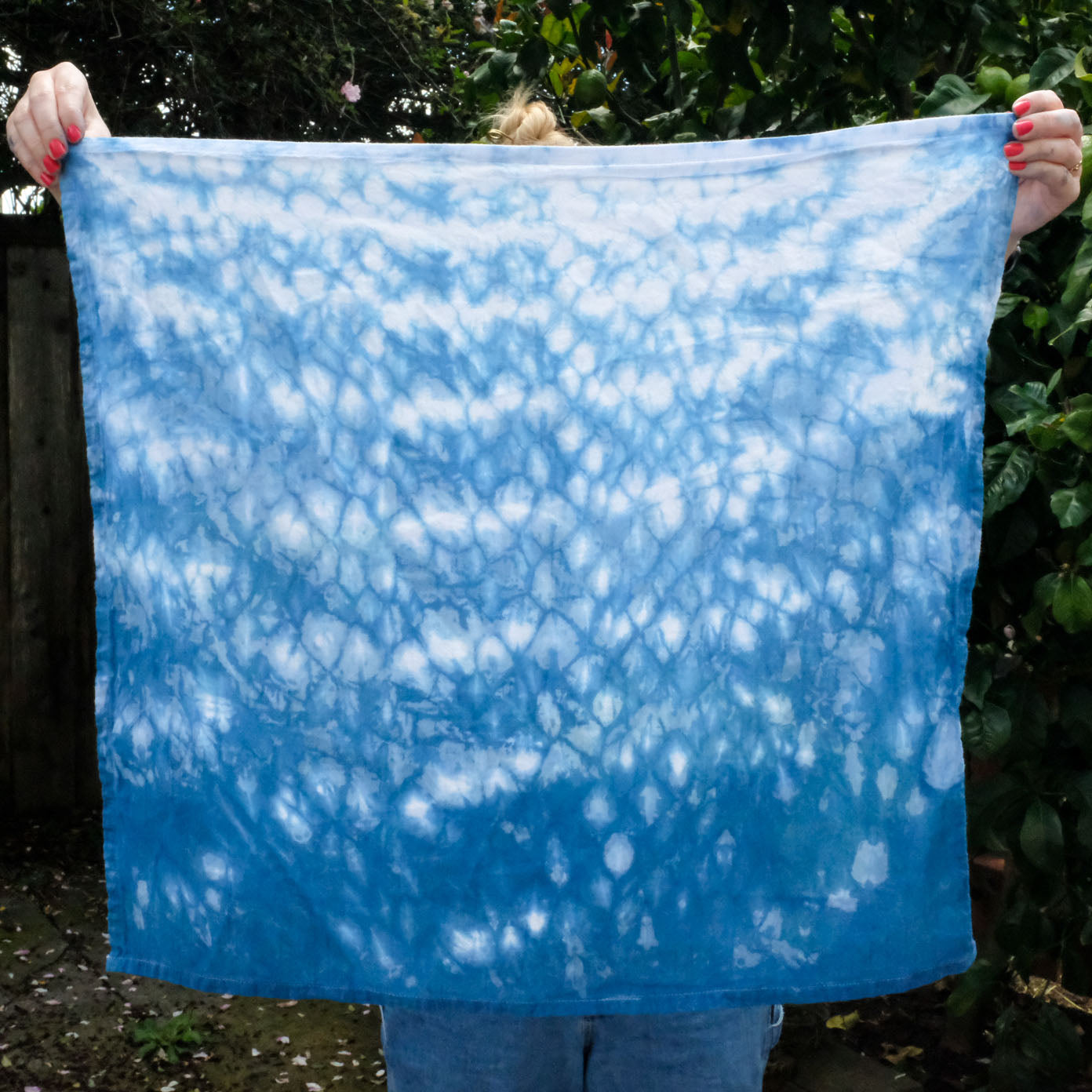 Backyard Shibori Dyeing