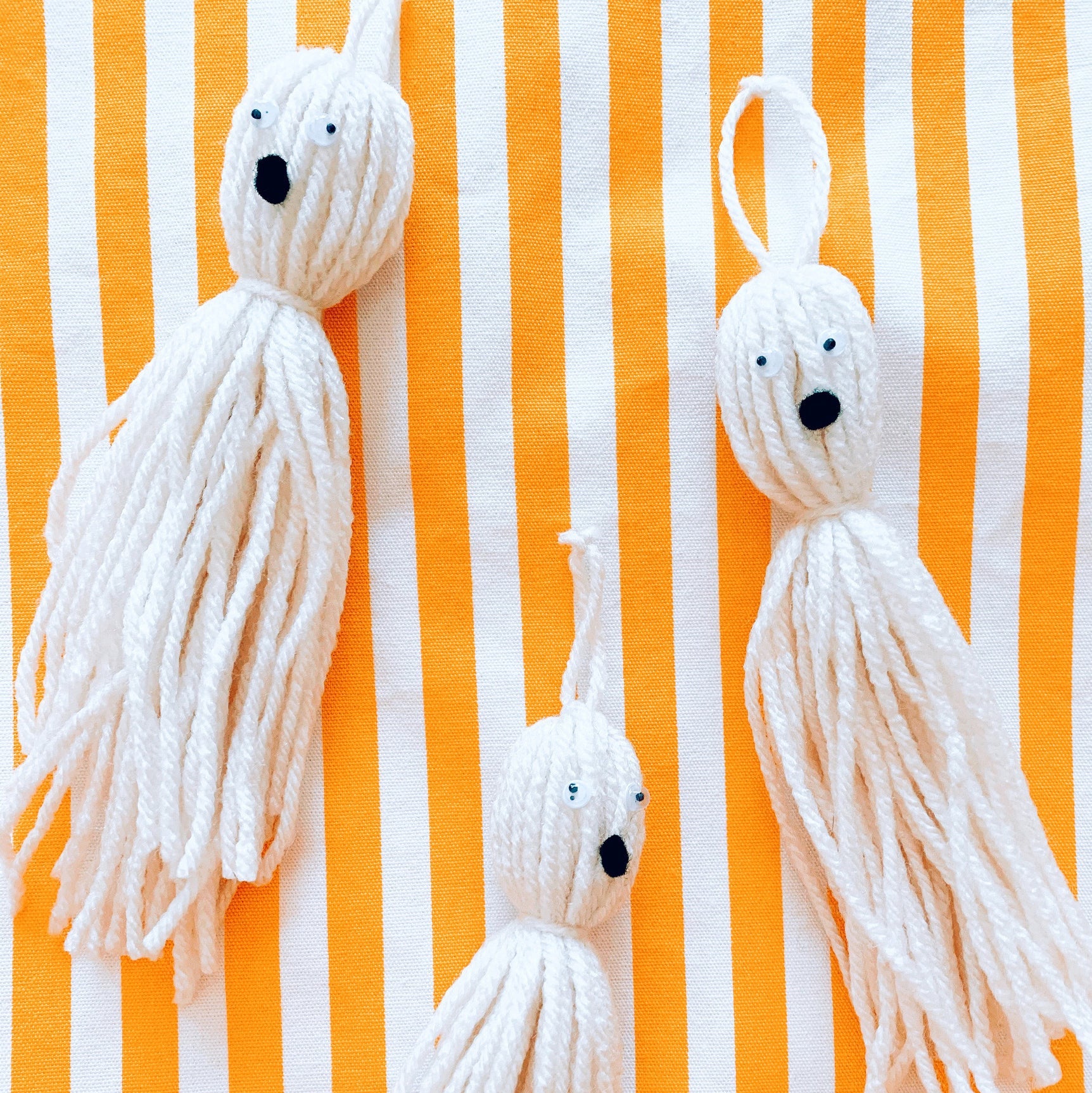 DIY: Spooky Ghost Tassels!