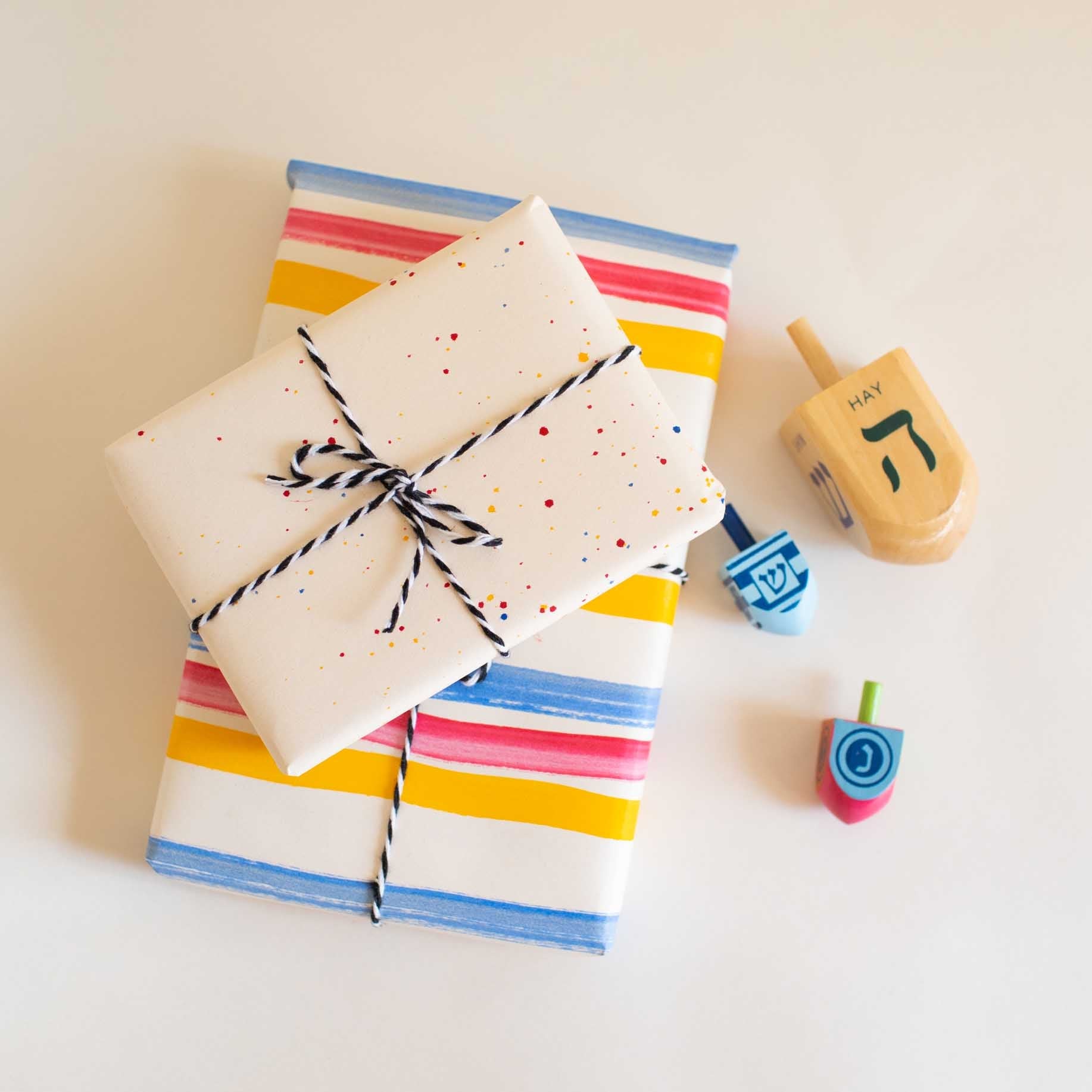 Make Quick and Easy DIY Hand-Painted Wrapping Paper