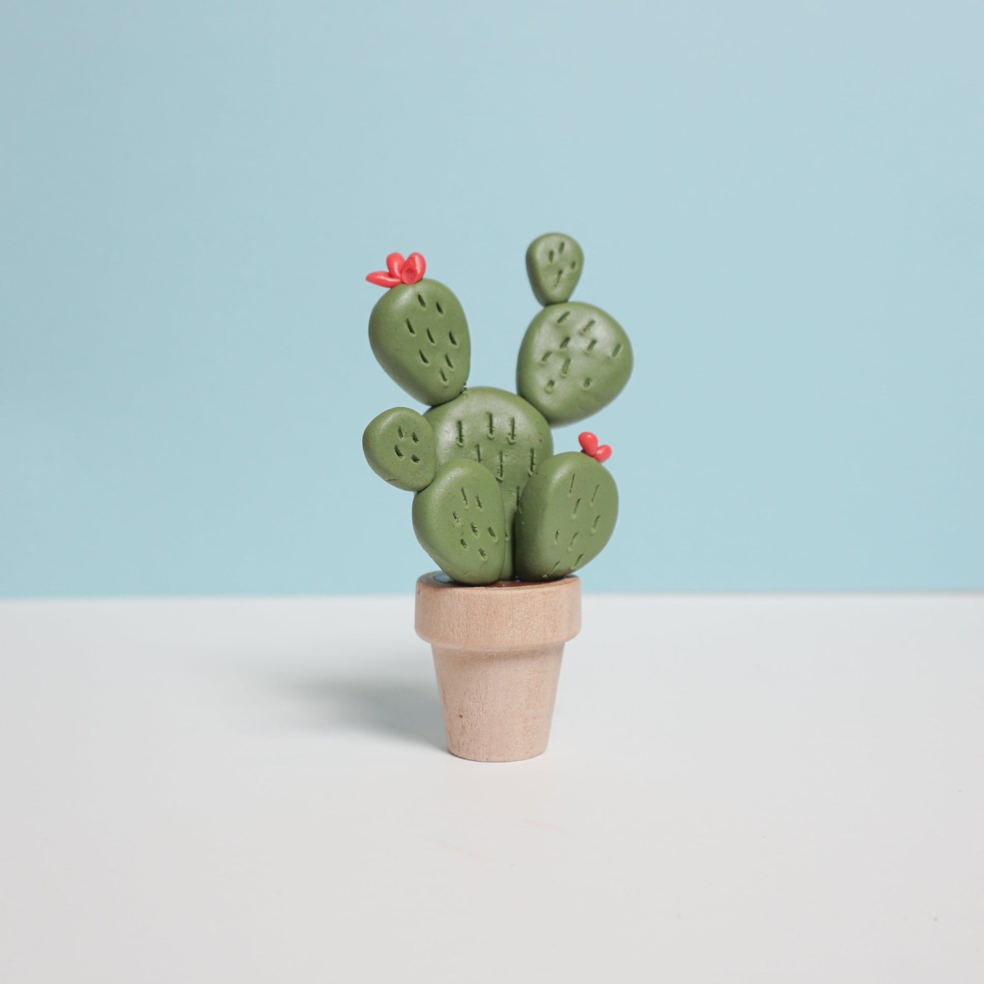 Miniatures With Polymer Clay - Make a Prickly Pear Cactus