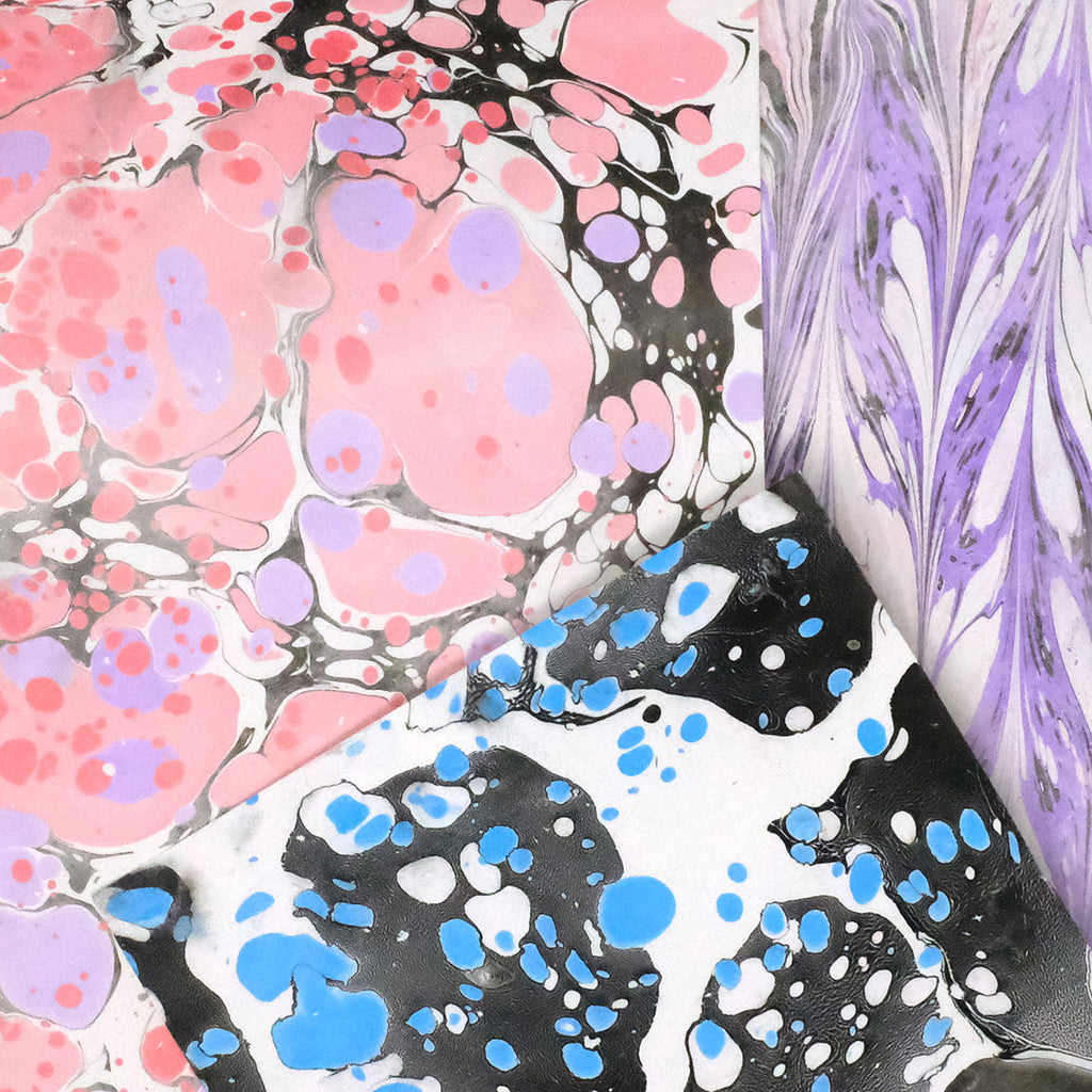 The Swirling Colorful World of Marbling