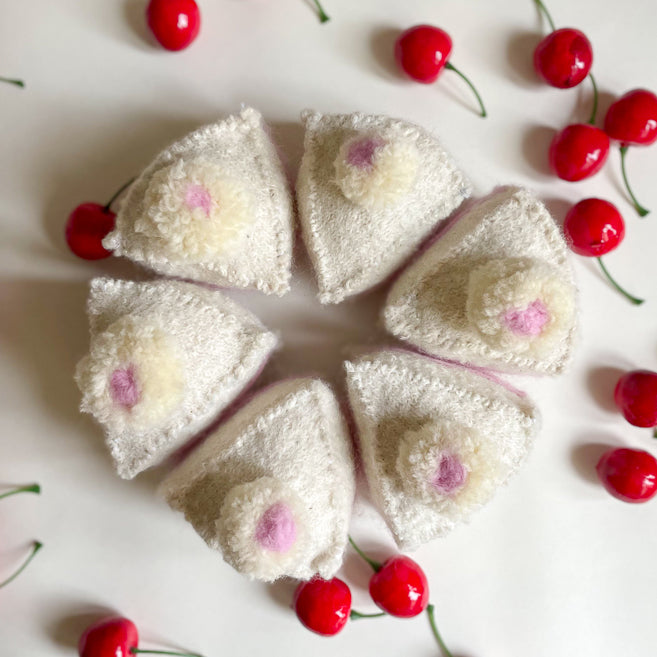 Upcycled Sweater Craft: Make a Felt Cake!