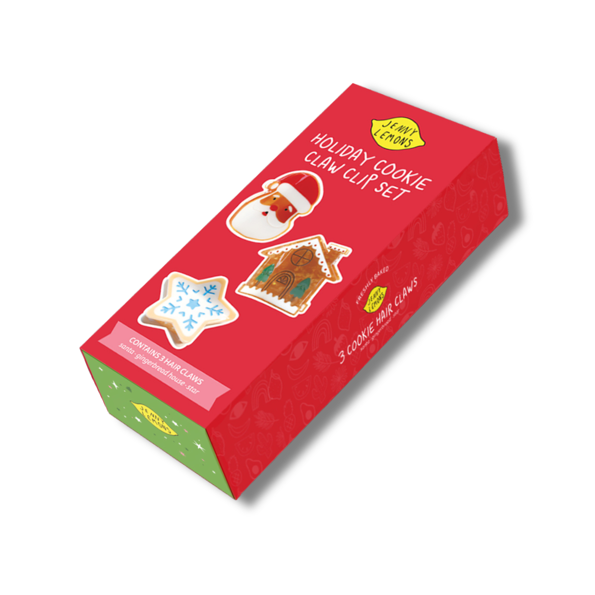 2026 Limited Edition Holiday Cookie Hair Claw Clip Gift Set