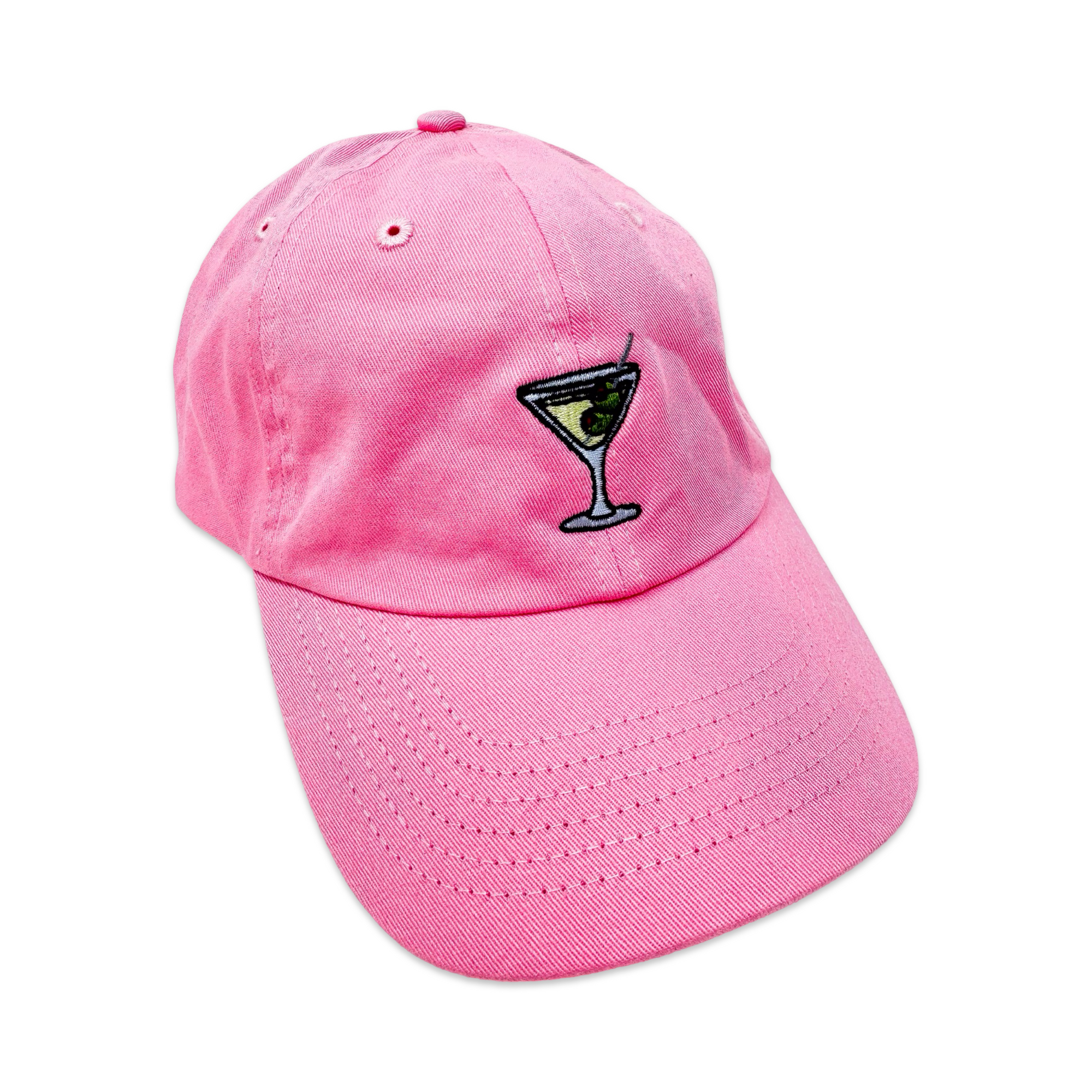 Pink Martini Embroidered Hat