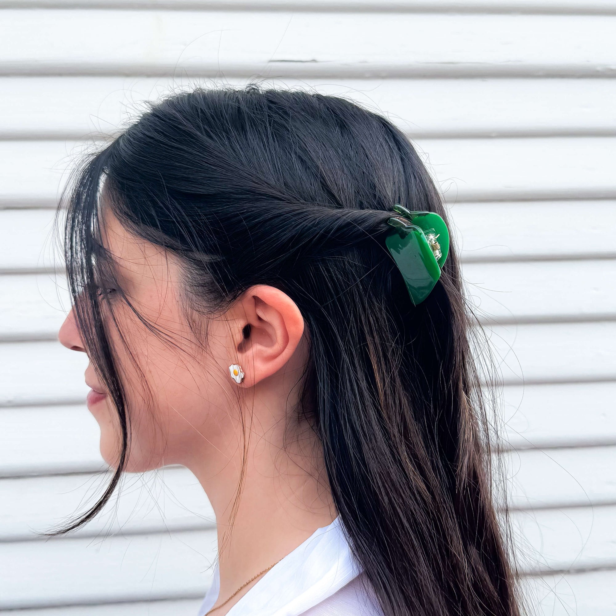 Mini Jalapeño Hair Claw Clip